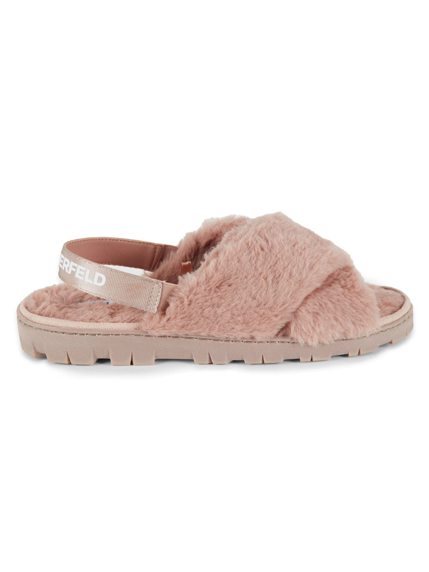 Jessica Fur Slippers (Mauve)