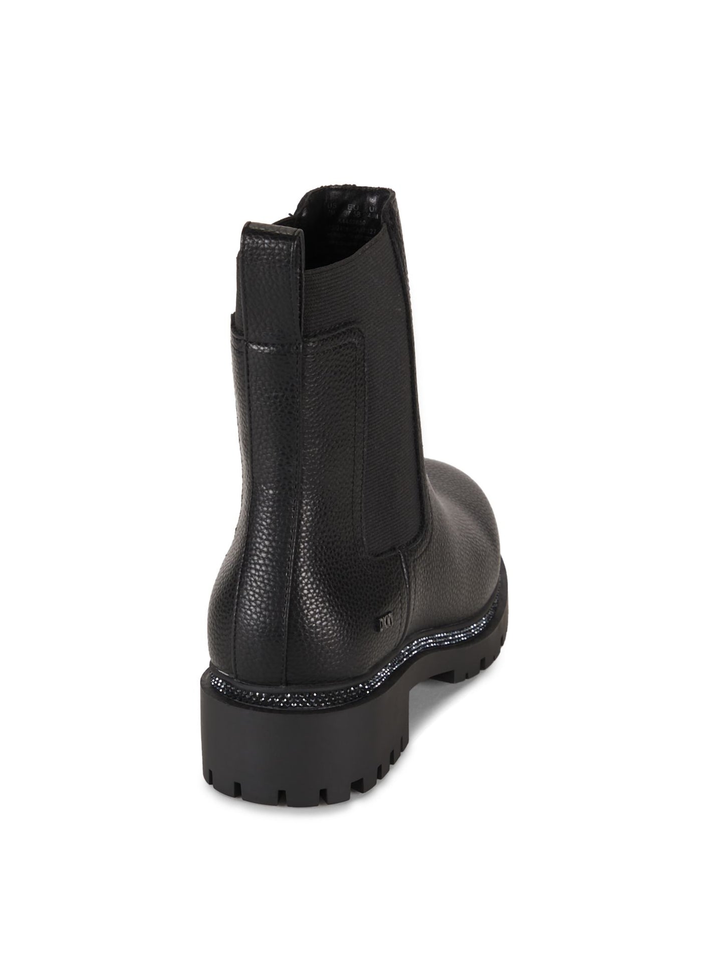 Rick Pebbled Chelsea Boots (Black)