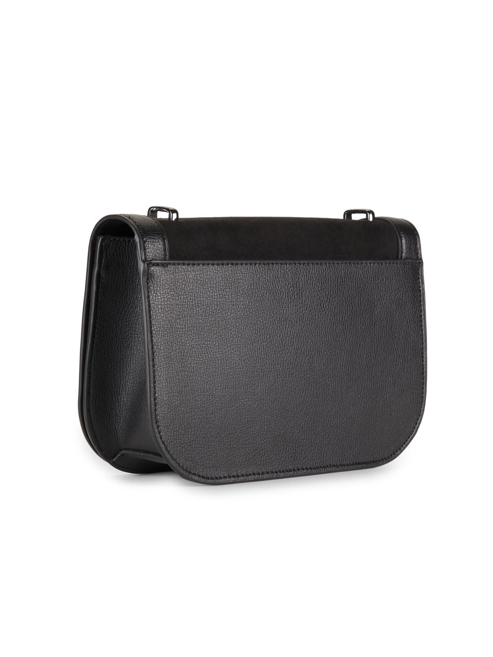 Simone Leather Crossbody (Black)