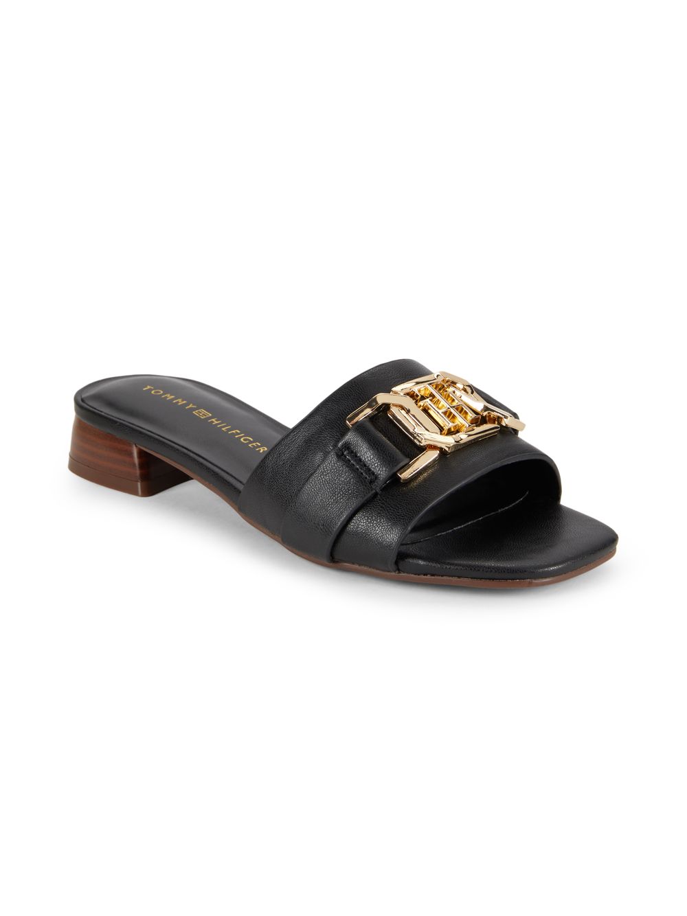 Meliei Logo Sandals (Black)