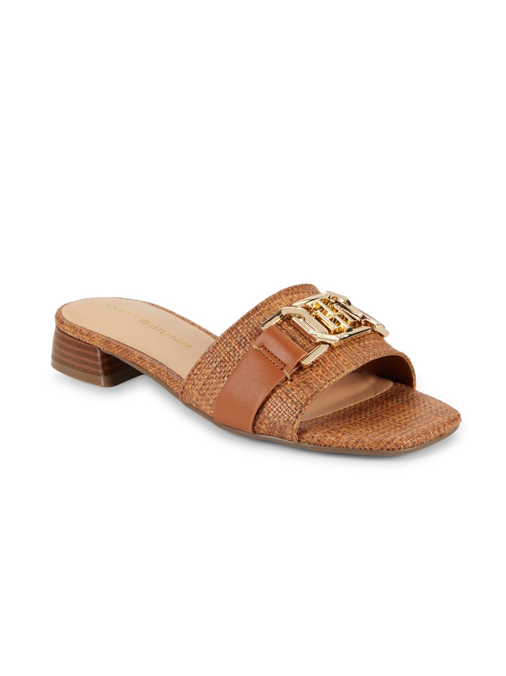 Meliei Logo Sandals (Brown)