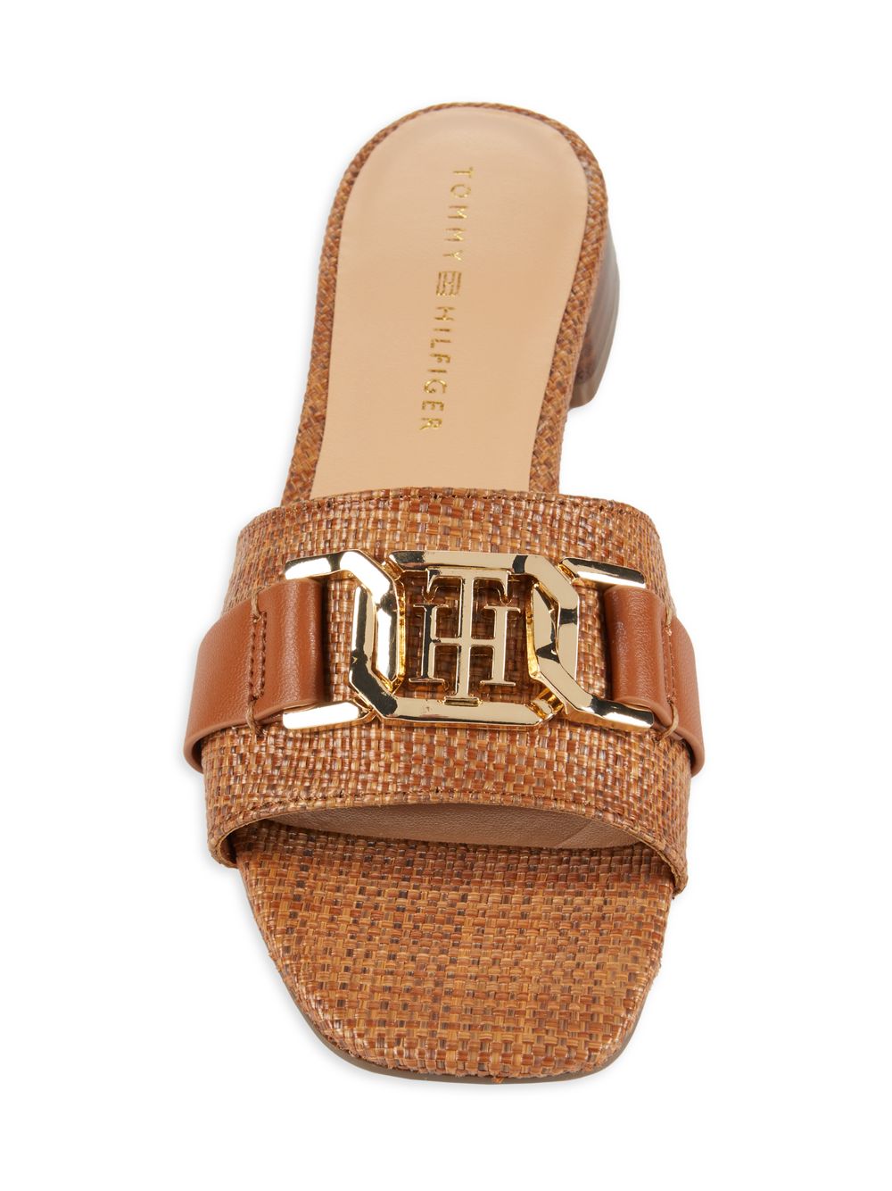 Meliei Logo Sandals (Brown)