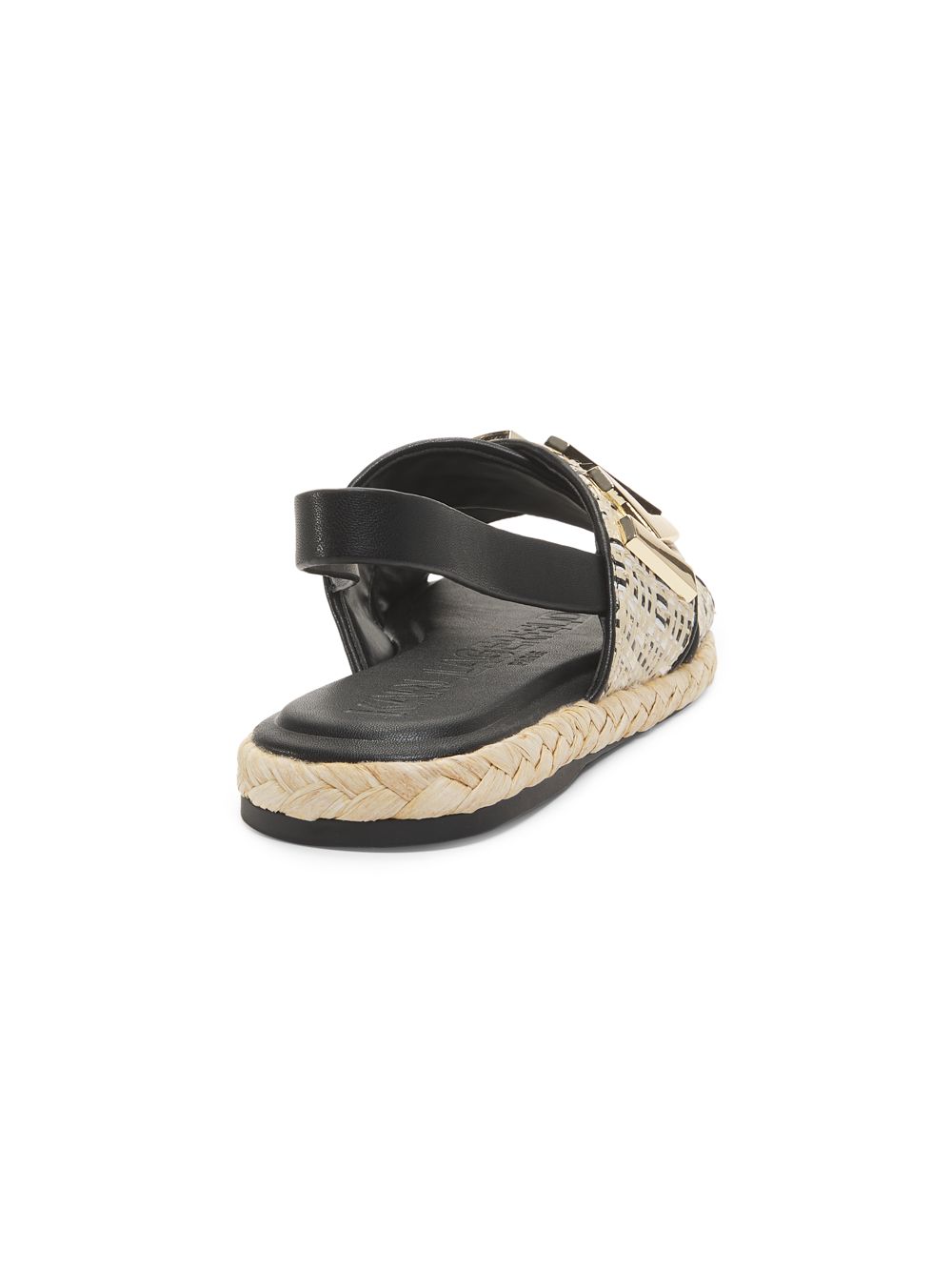 Charla Slingback Espadrille (Black)