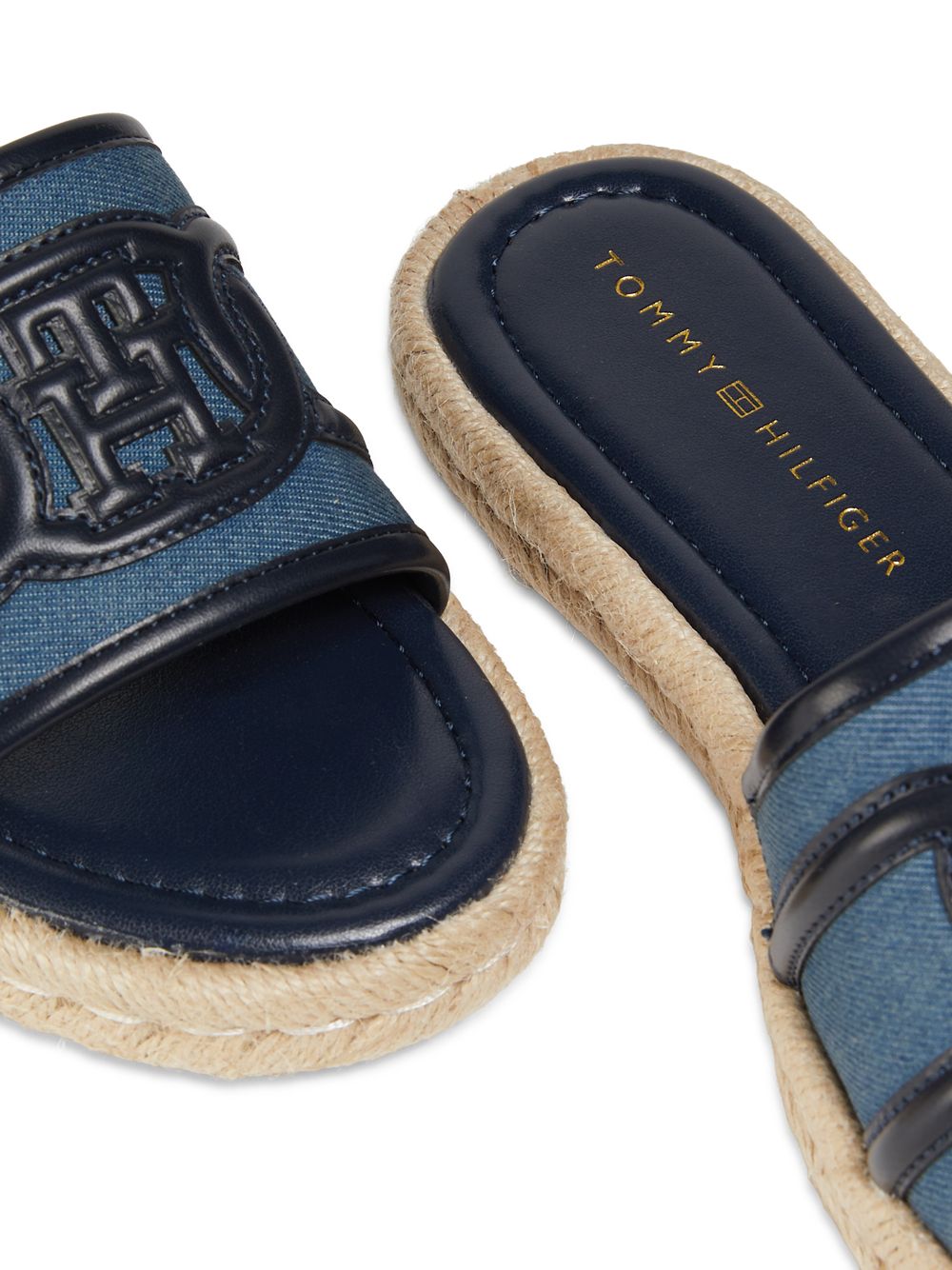 Hadjea Logo Sandals (Blue)
