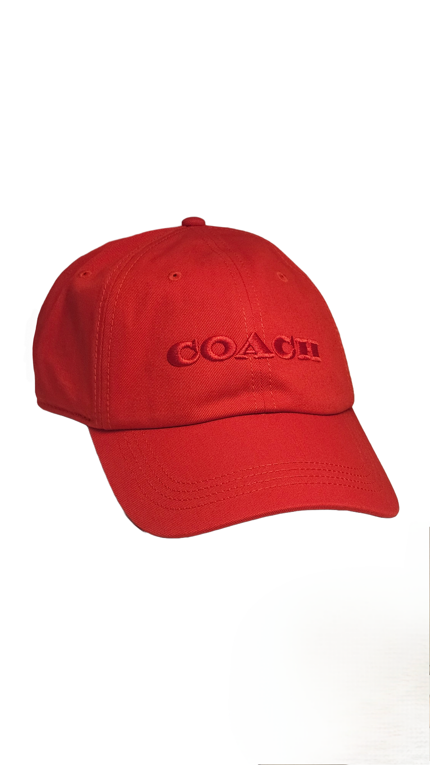 Embroidered Baseball Hat (Red)