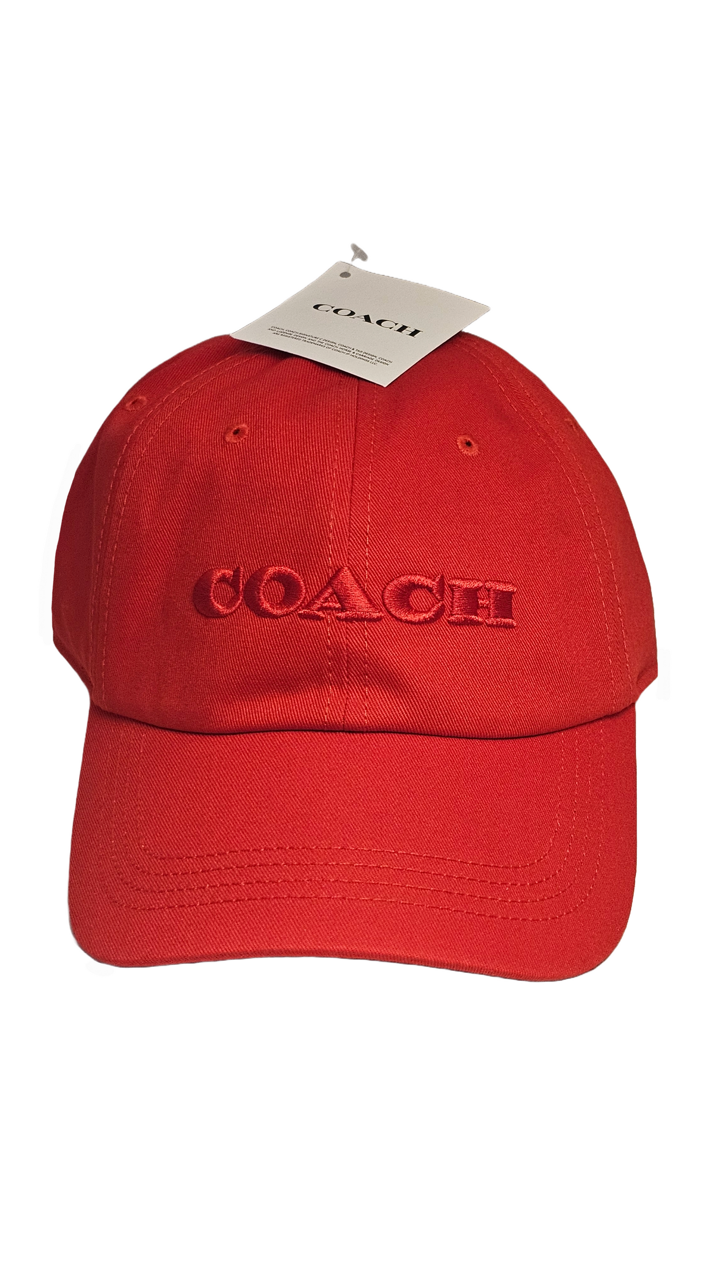 Embroidered Baseball Hat (Red)
