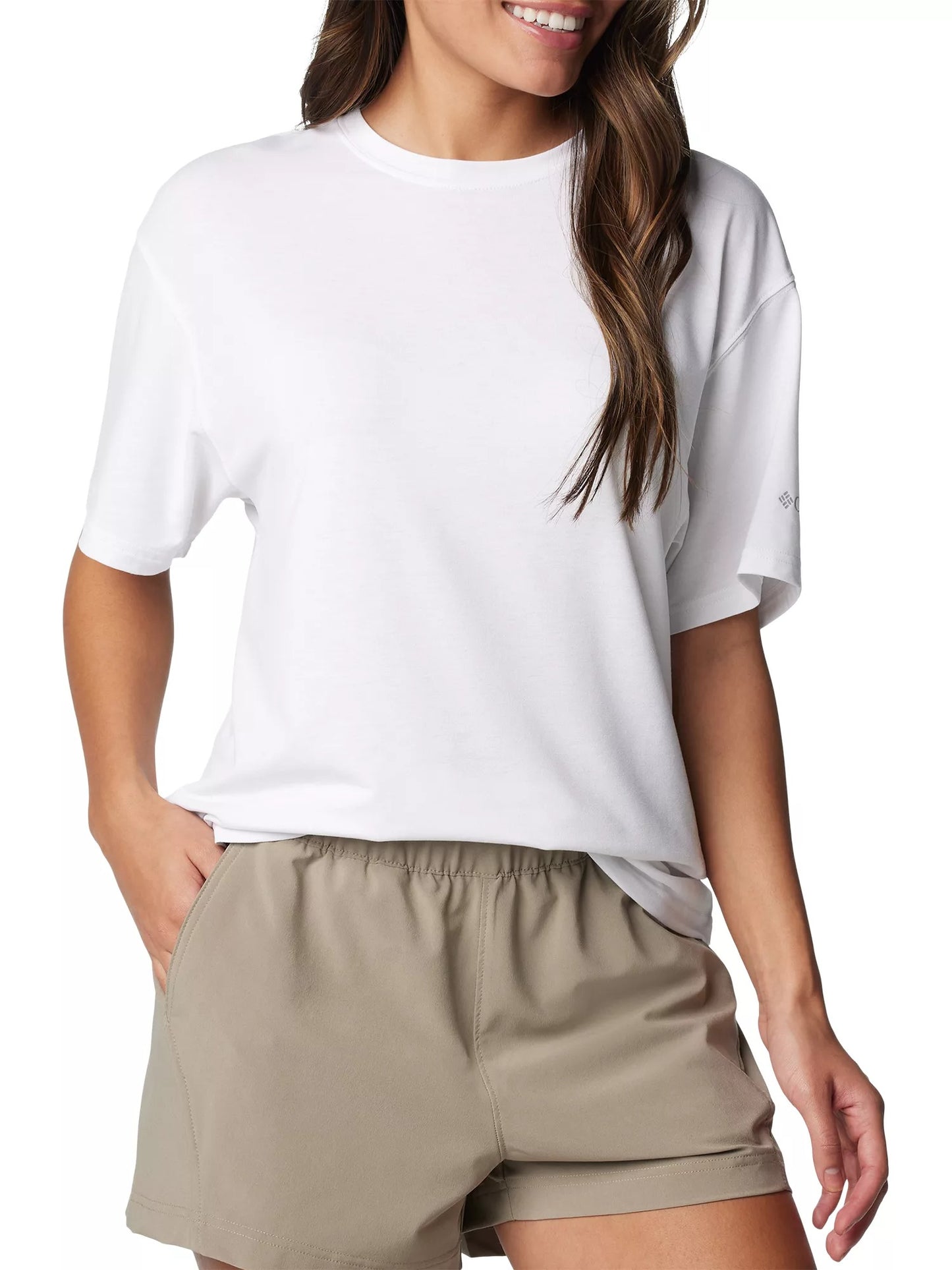 Boundless Trek Short Sleeve Shirt (White)