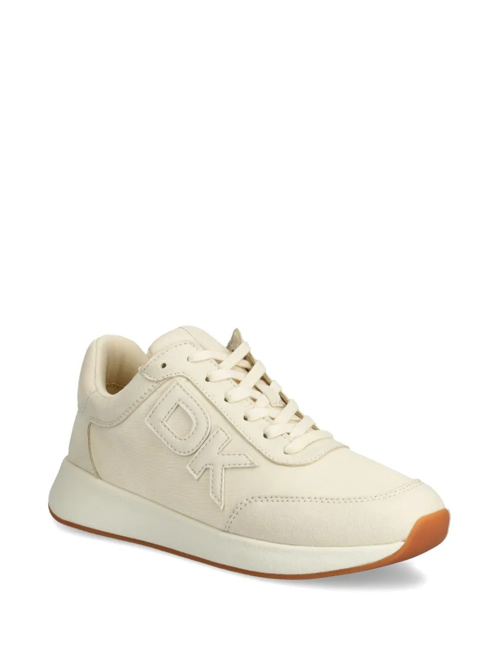 Oaks Logo Lace Up Sneakers (Bone)