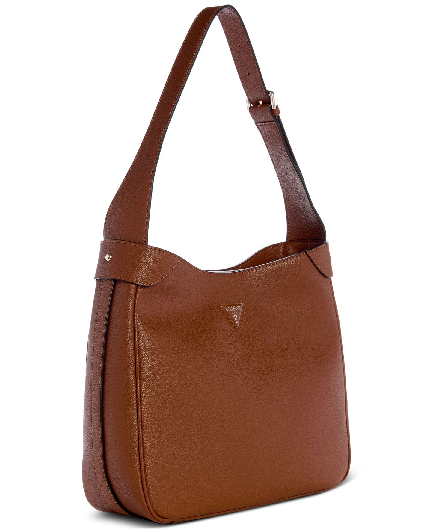 Fedora Hobo Shoulder Bag (Cognac)