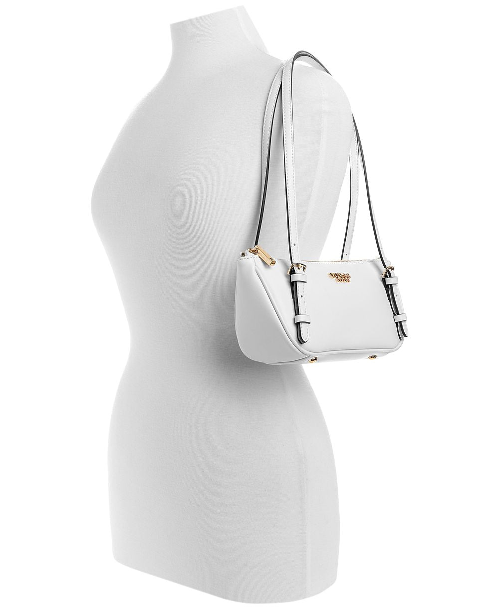 Cerelia Shoulder Satchel (White)