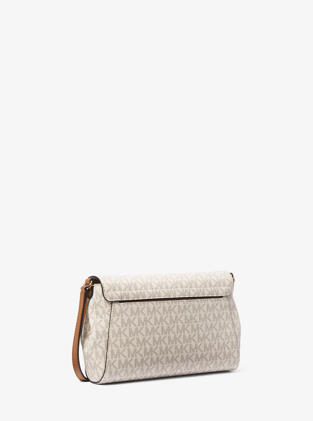Medium Logo Convertible Crossbody Bag (Vanilla)