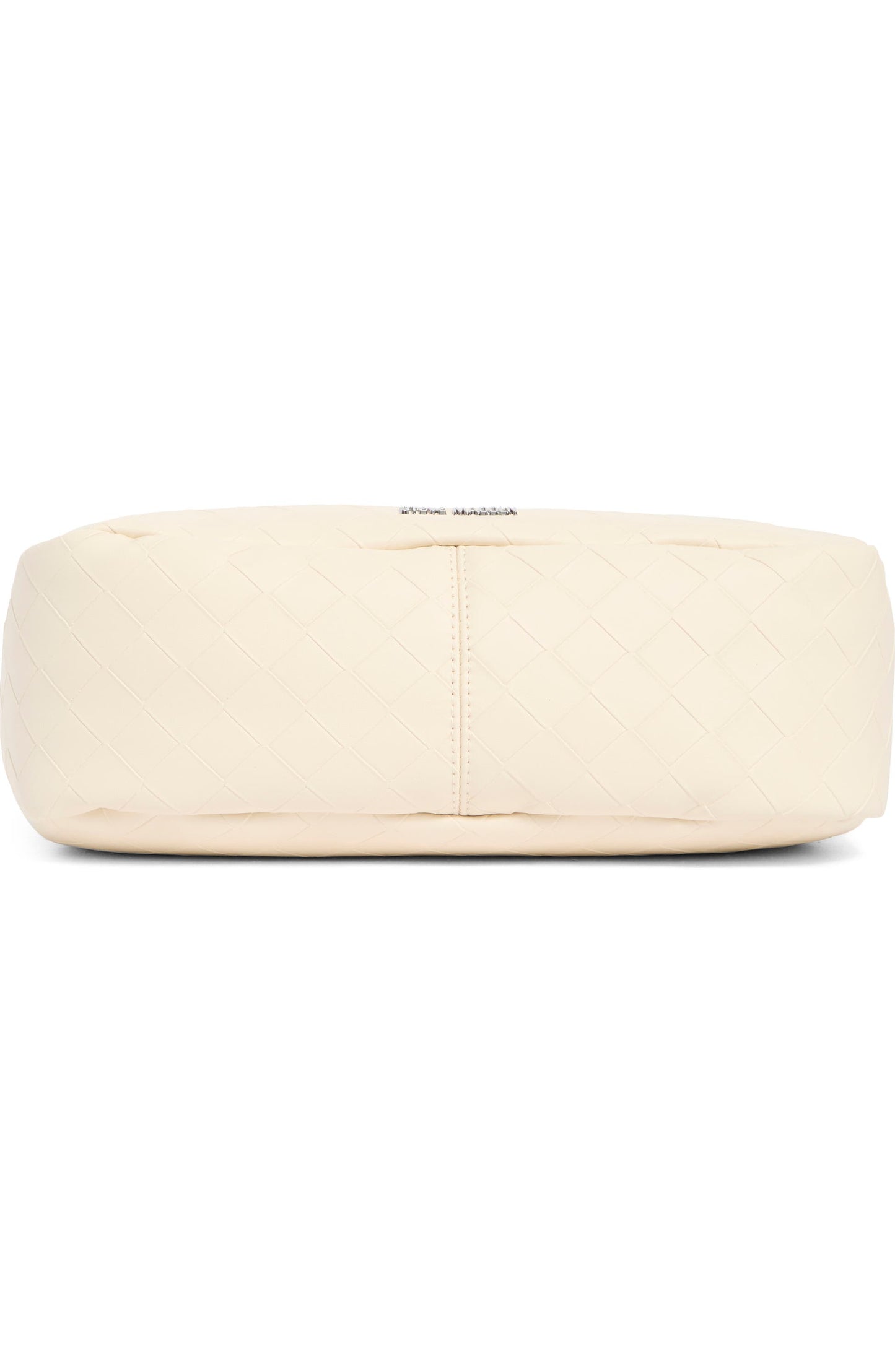 Embossed Shoulder Bag (Cream)