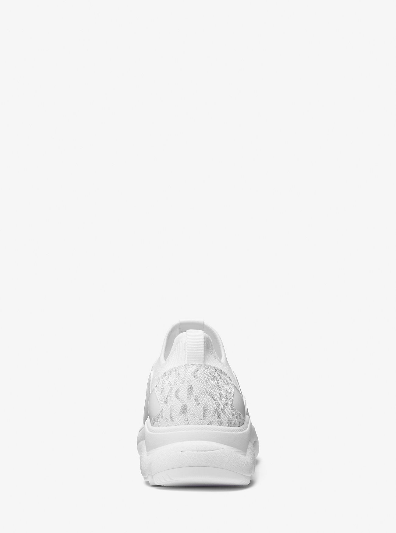 Sami Stretch Knit Trainer (White)