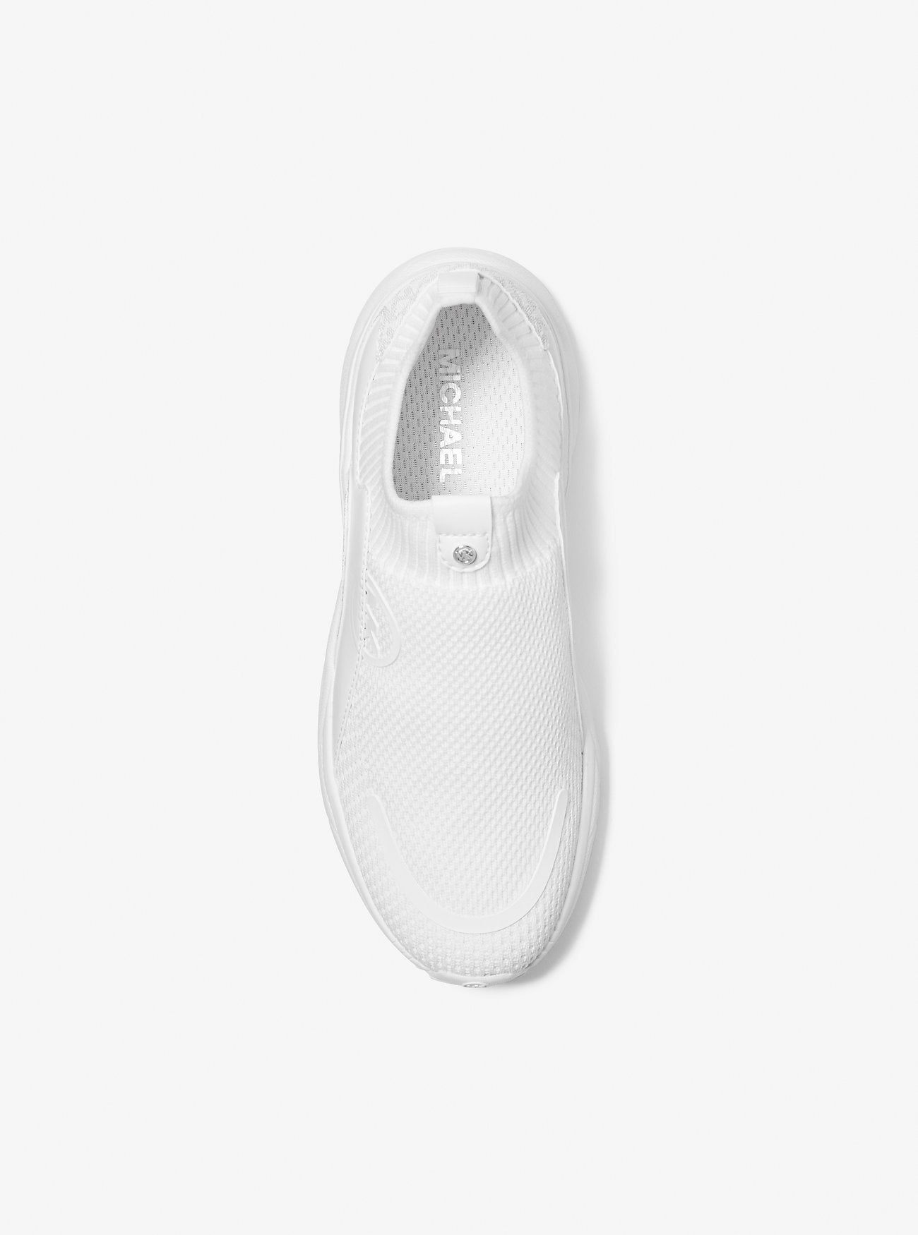 Sami Stretch Knit Trainer (White)