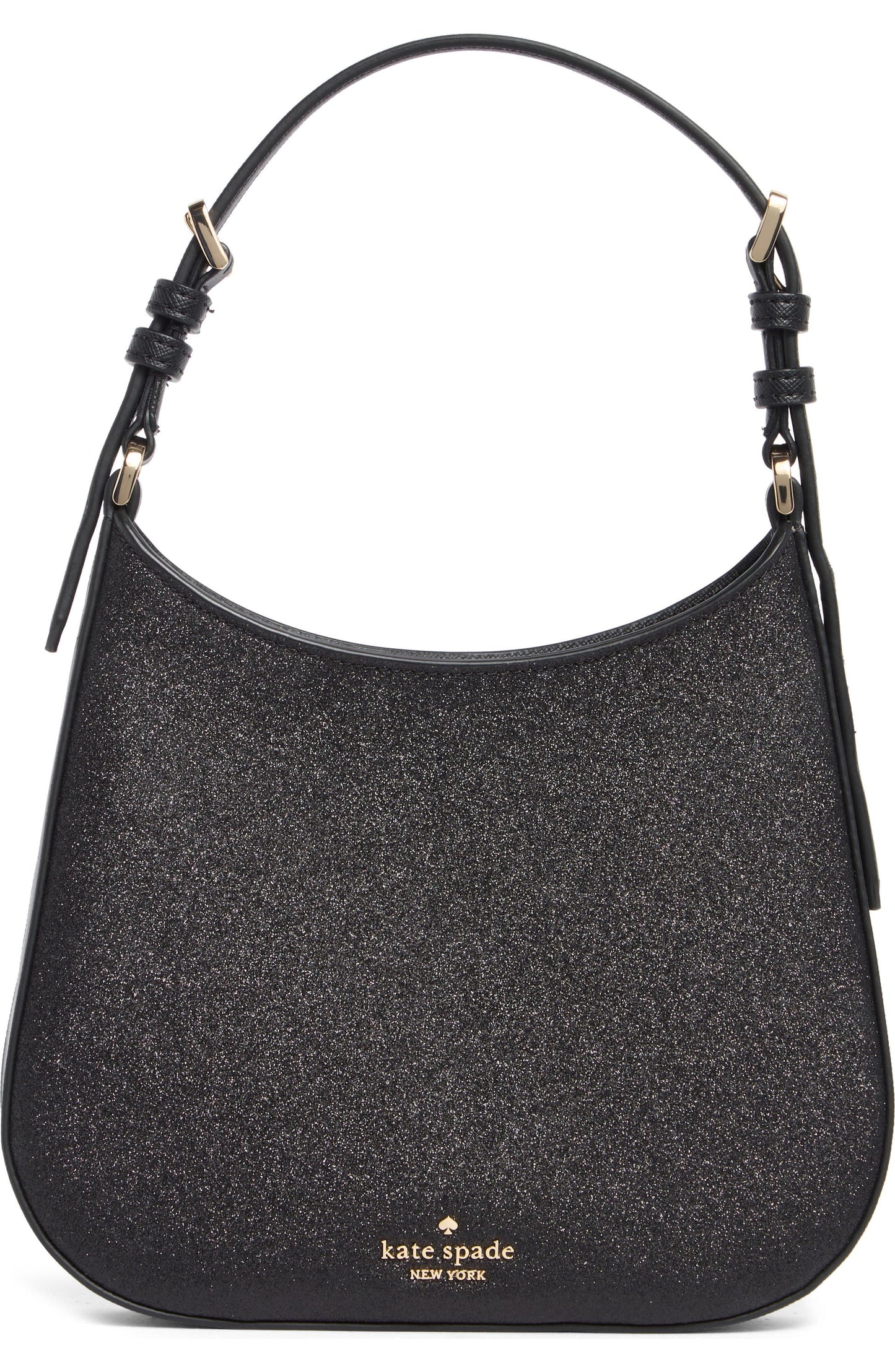 Glimmer Glitter Shoulder Bag (Black)