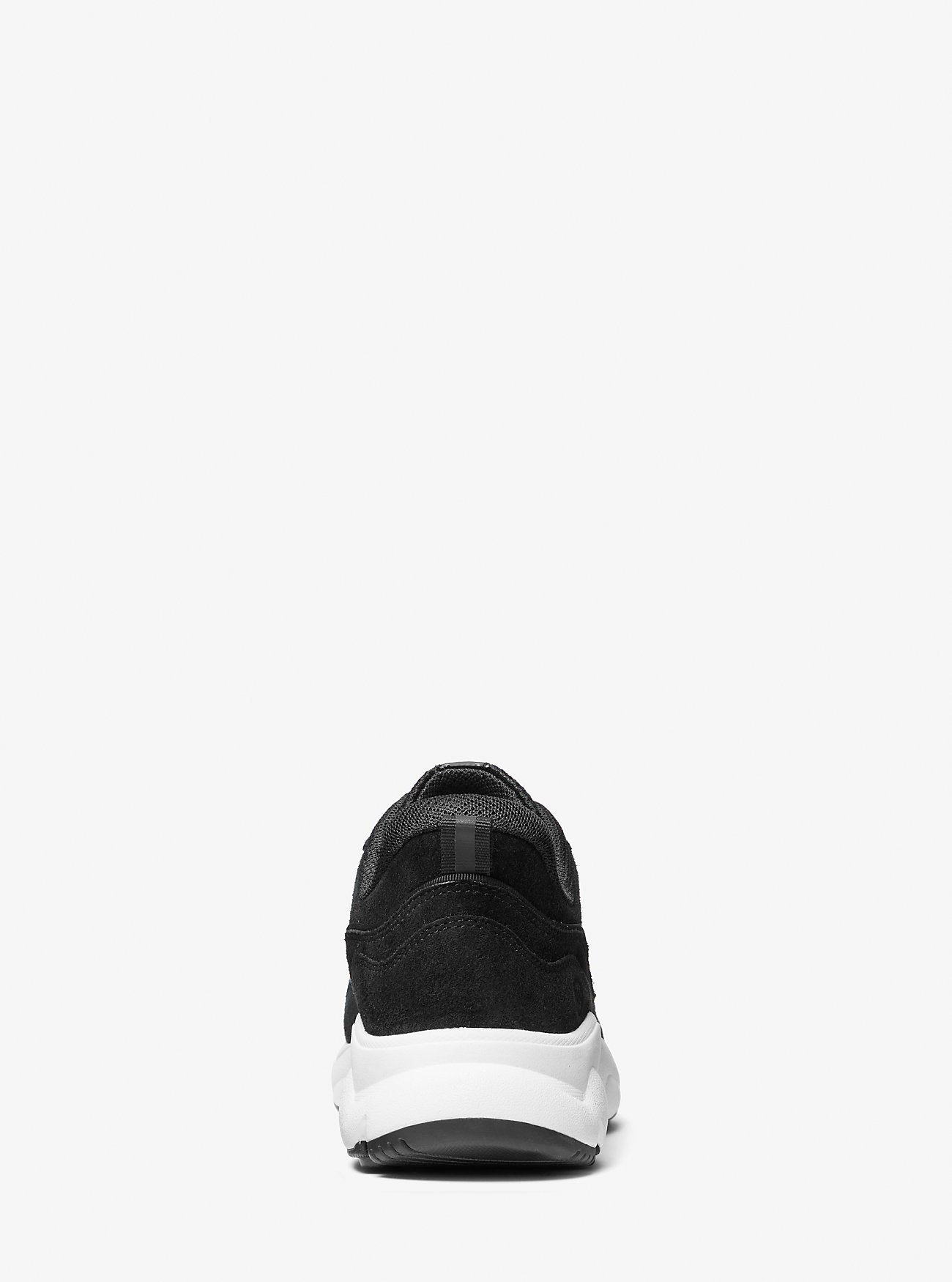 Katrina Suede and Mesh Trainer (Black)