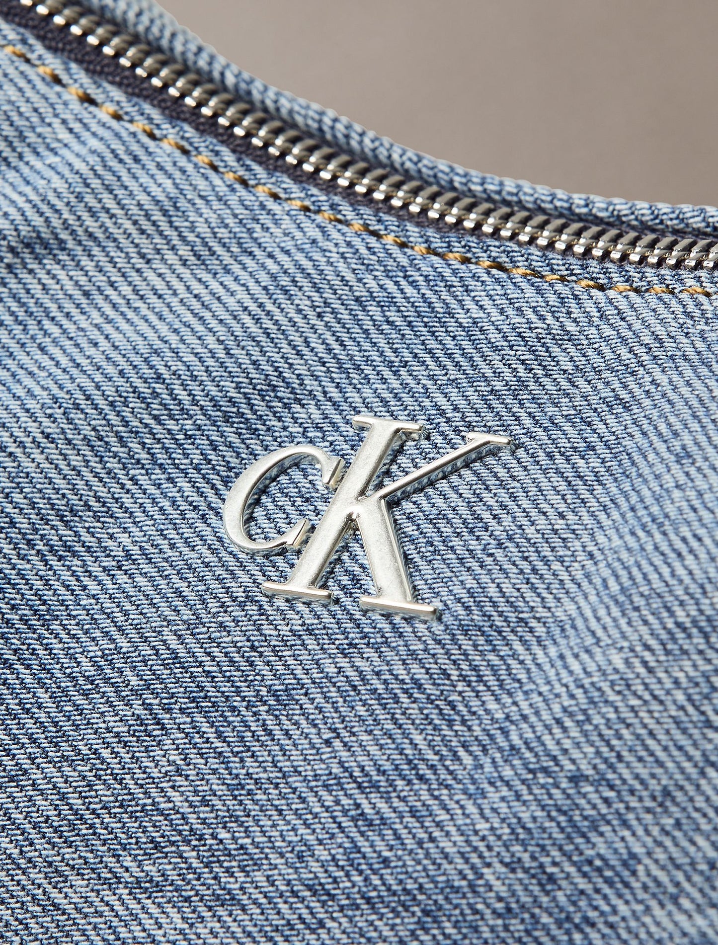 Crescent Shoulder Bag (Denim)