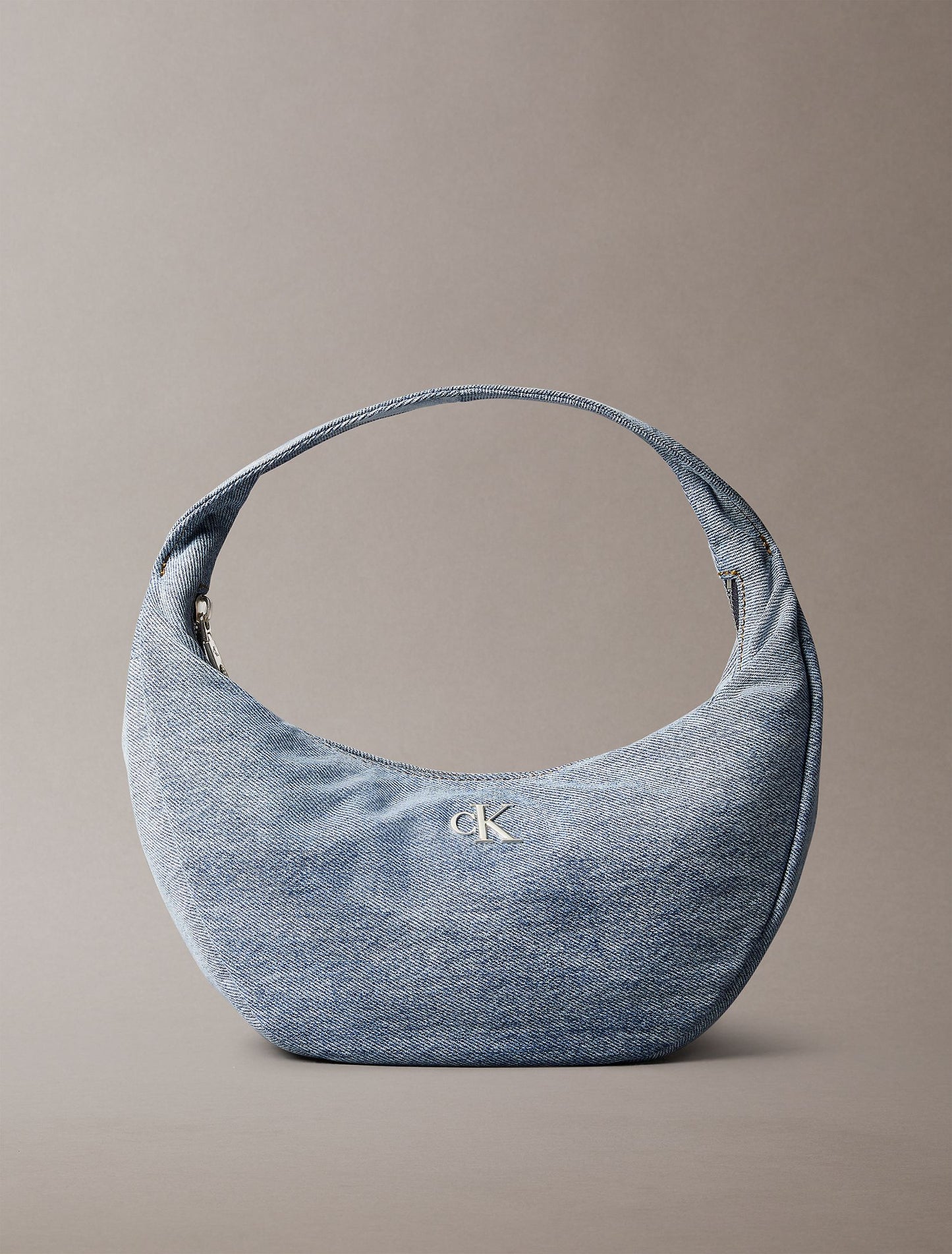 Crescent Shoulder Bag (Denim)