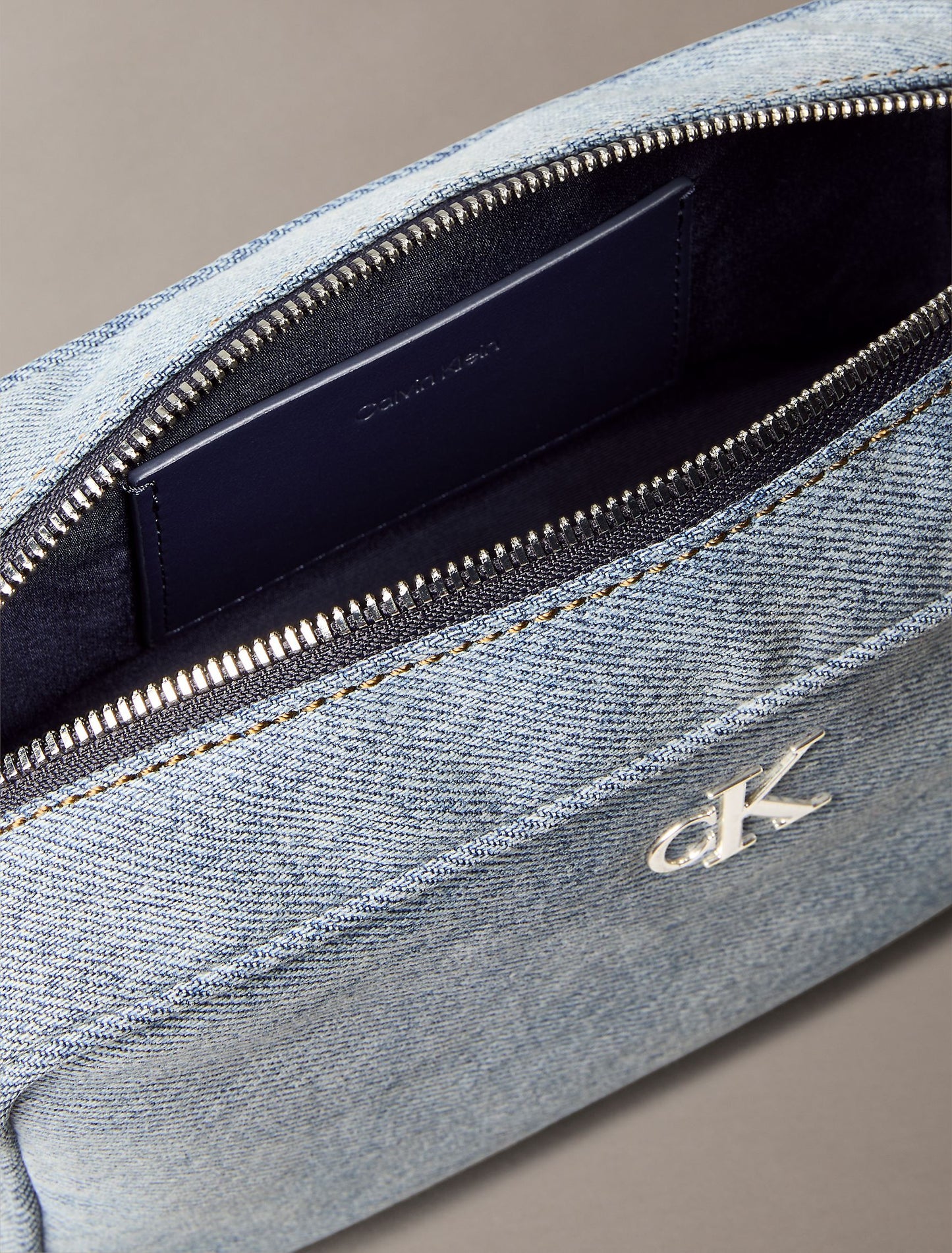 Double Zip Camera Bag (Denim)