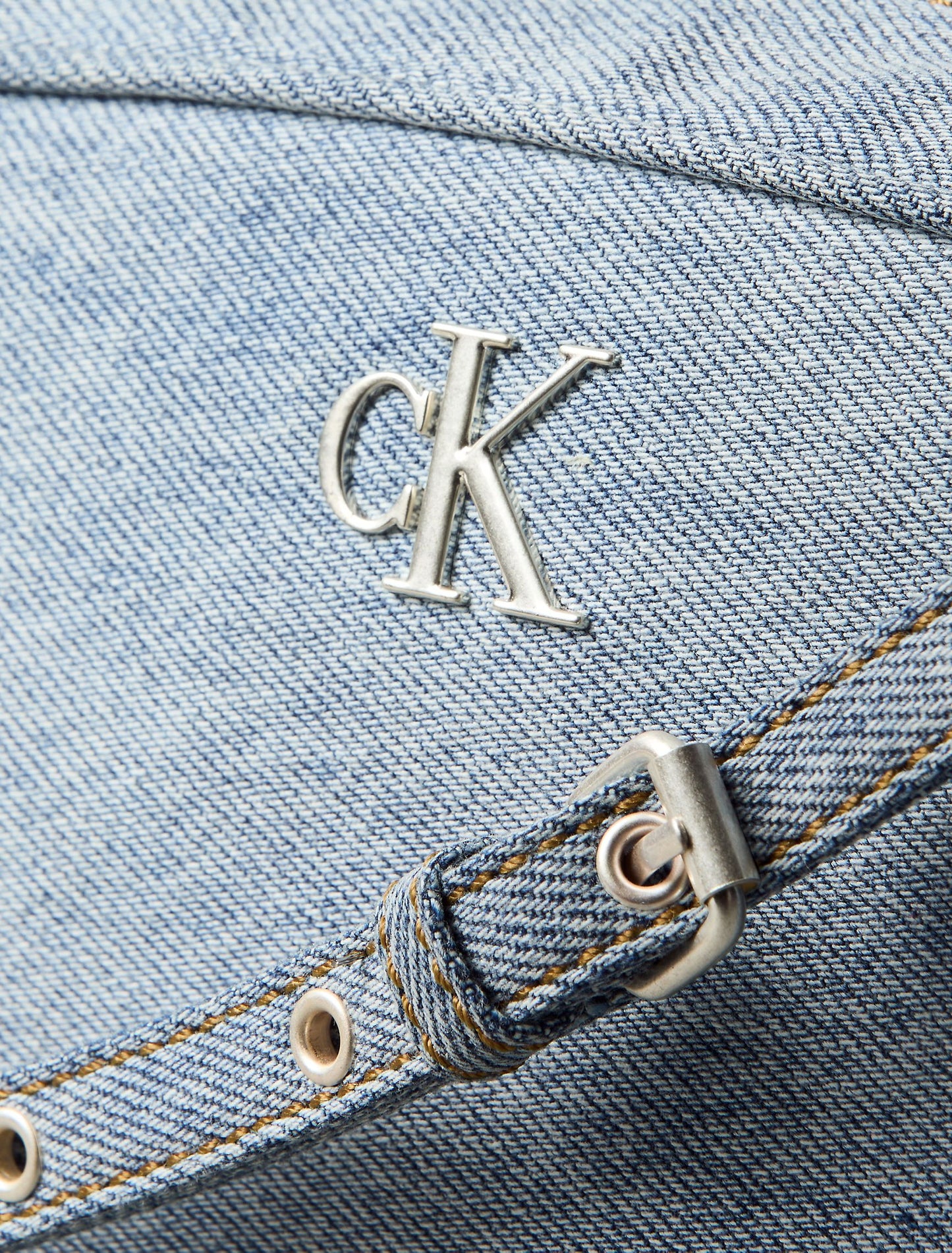 Double Zip Camera Bag (Denim)