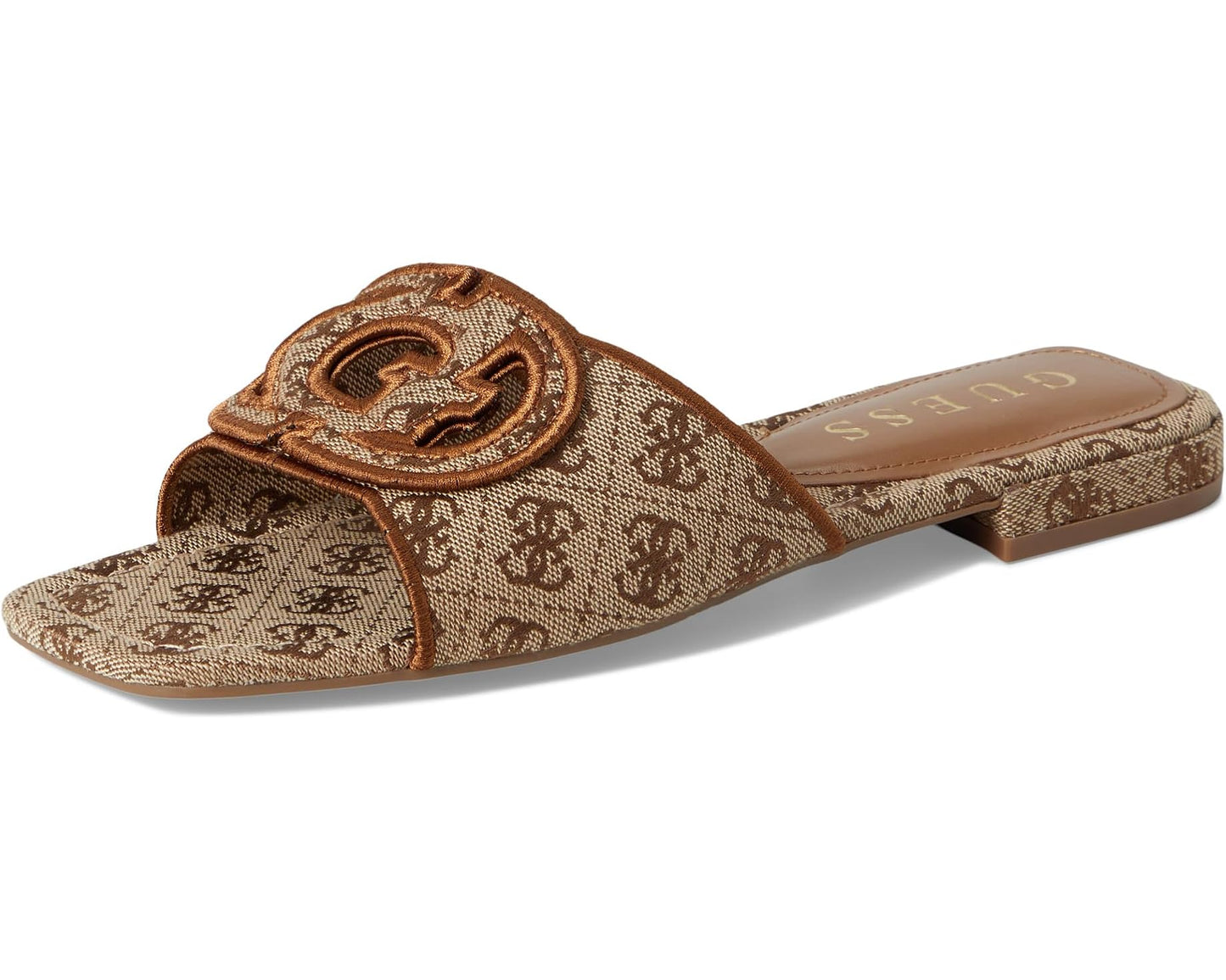 Tarishae Jacquard Sandals (Brown)