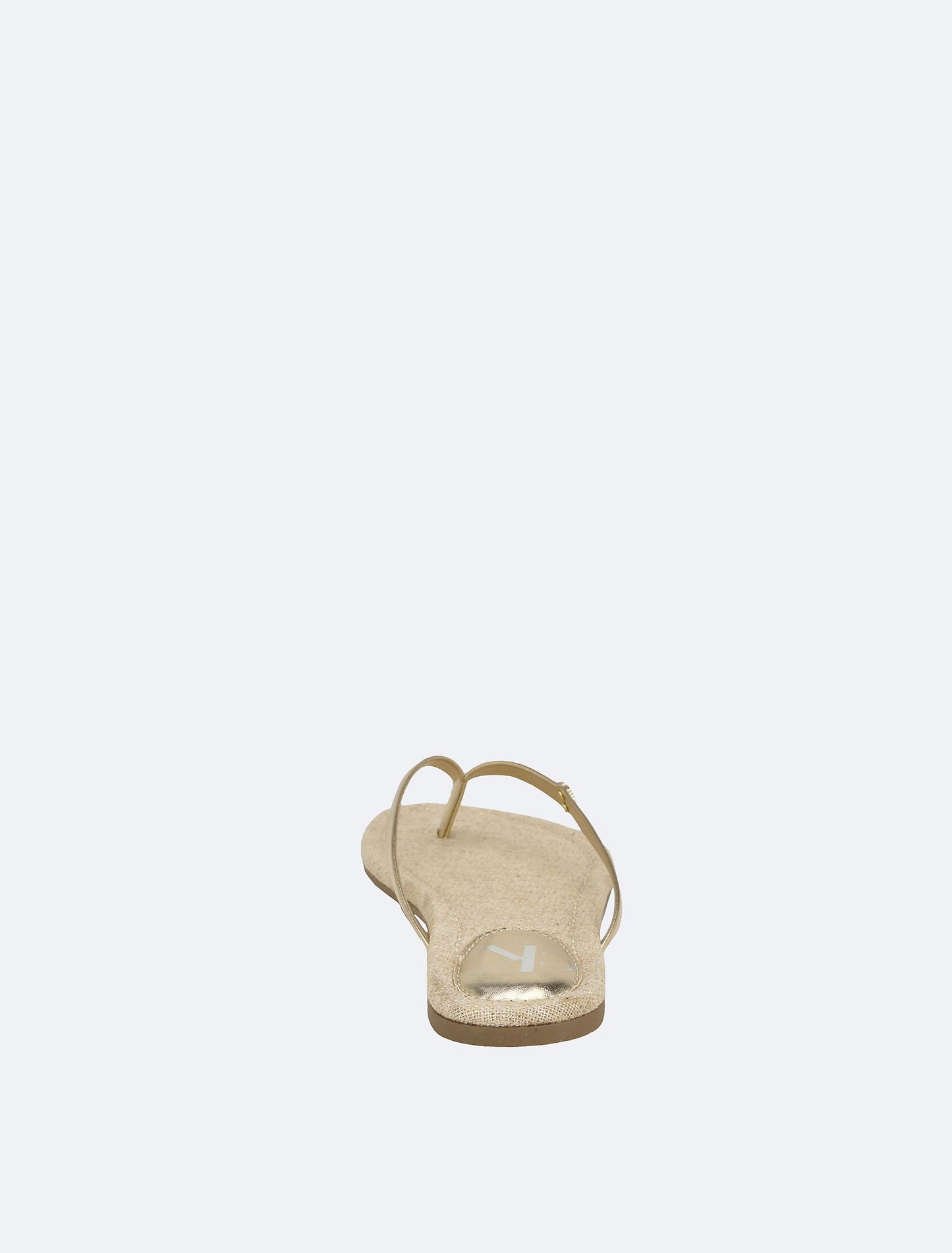 Solid T-Strap Sandal (Gold)