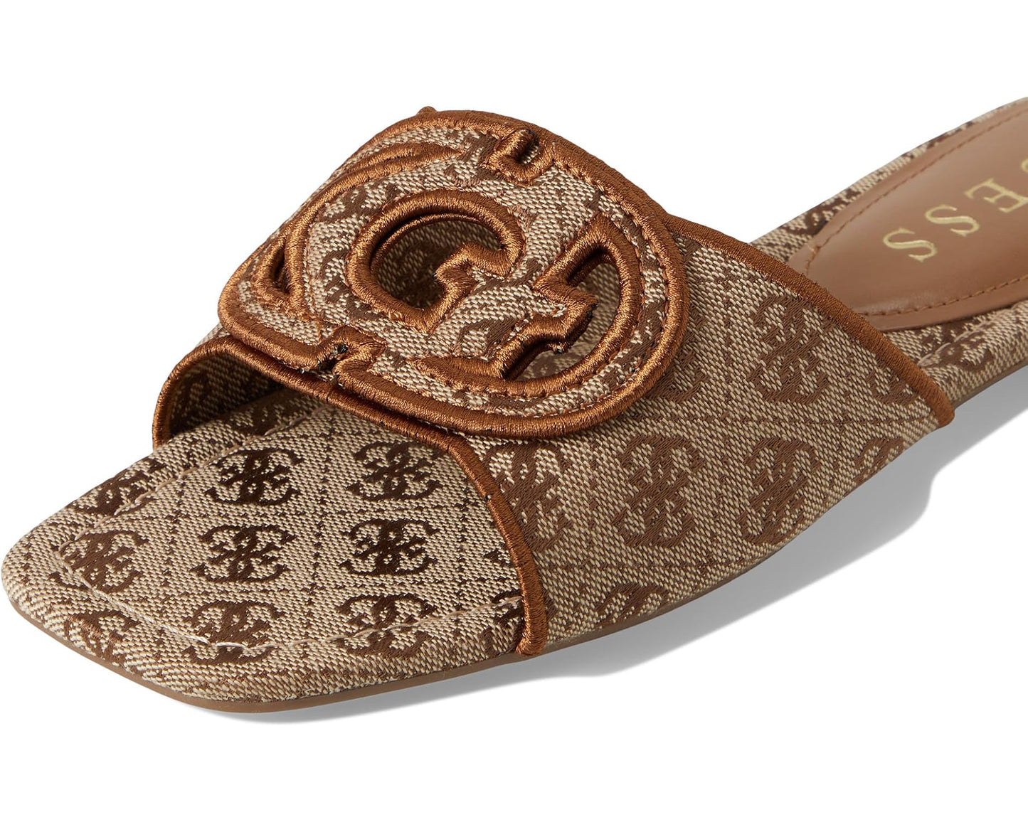Tarishae Jacquard Sandals (Brown)
