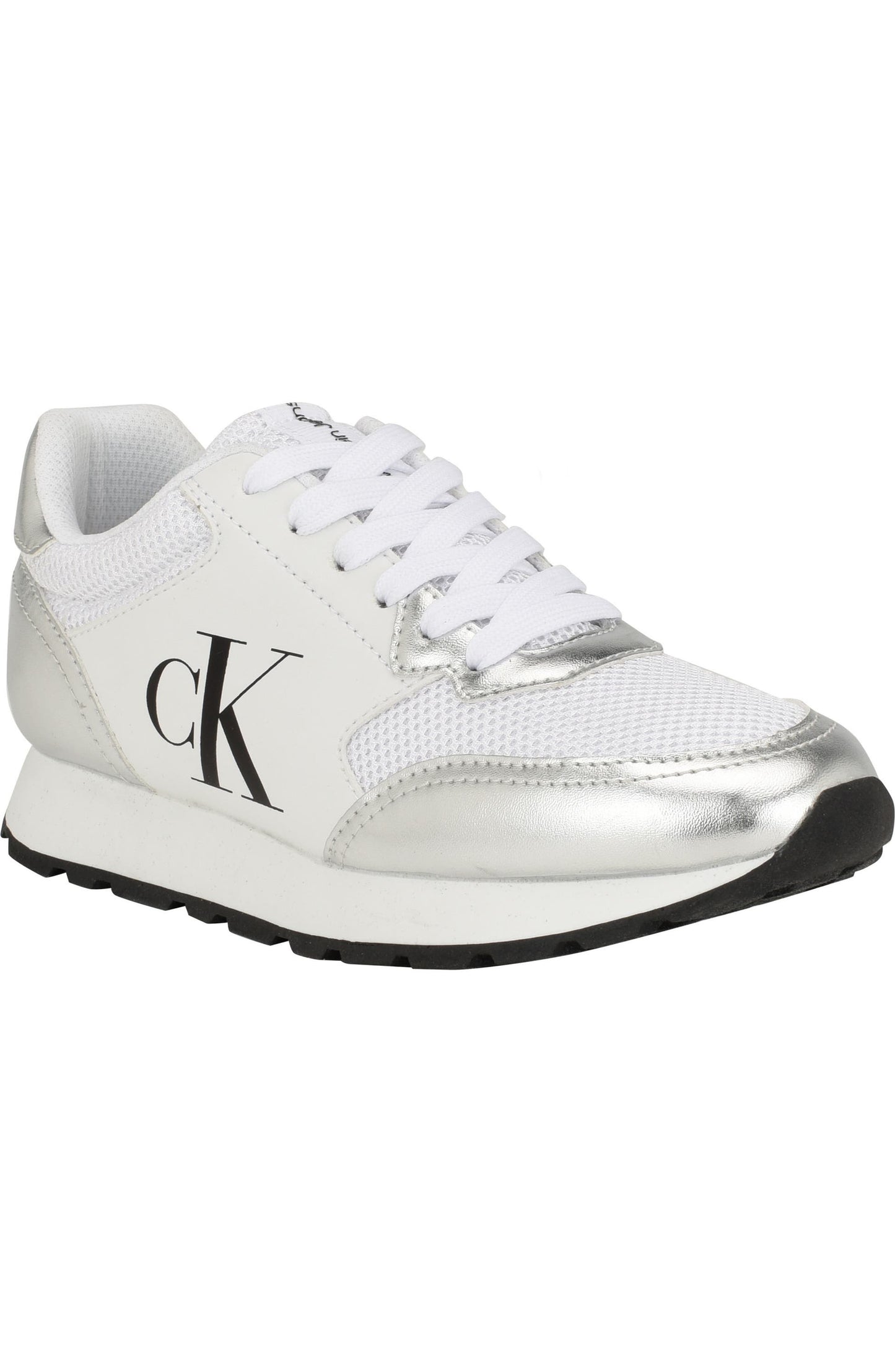 Camina Sneaker (White / Silver)