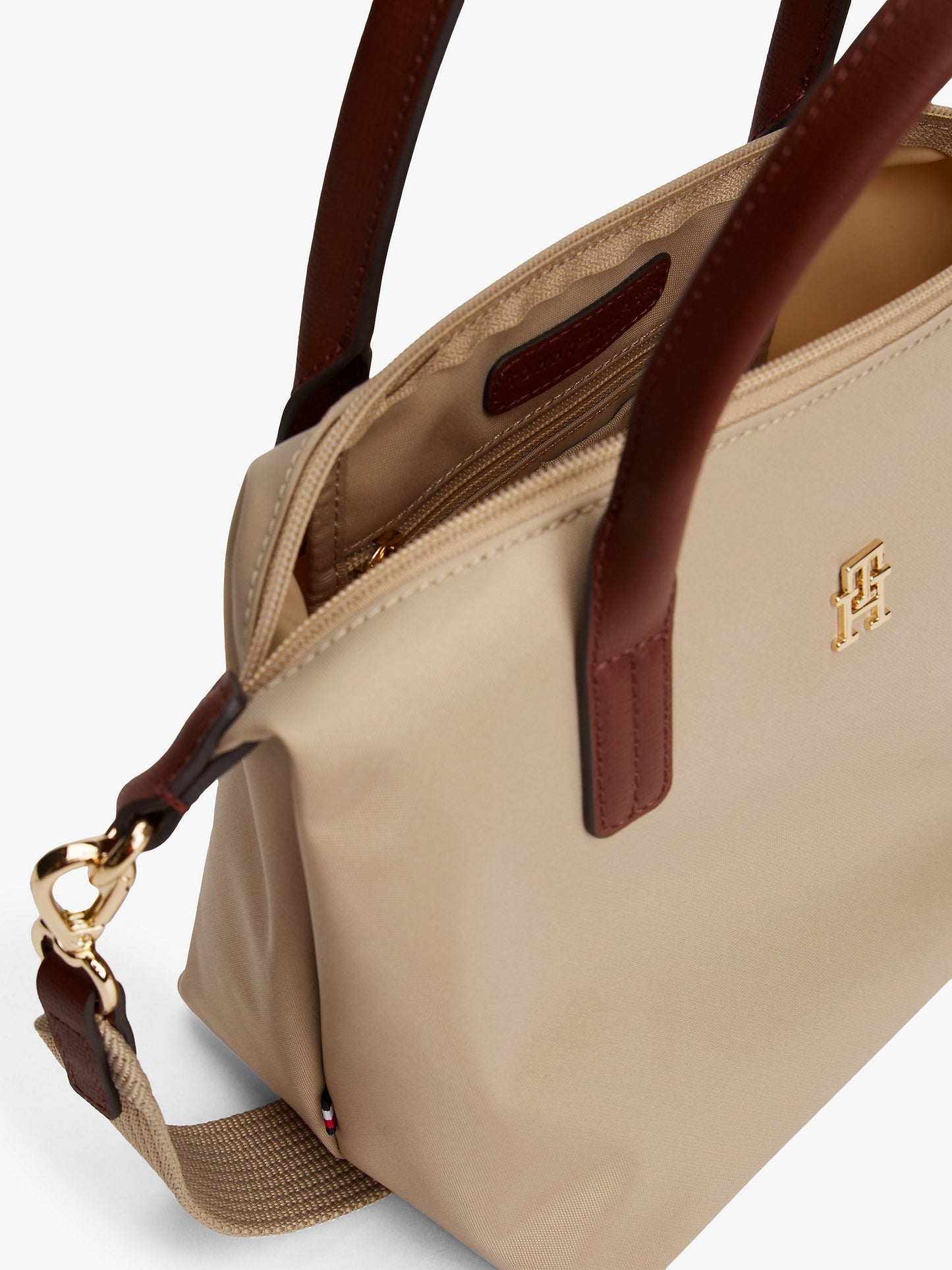Monogram Mini Tote Bag (Beige)
