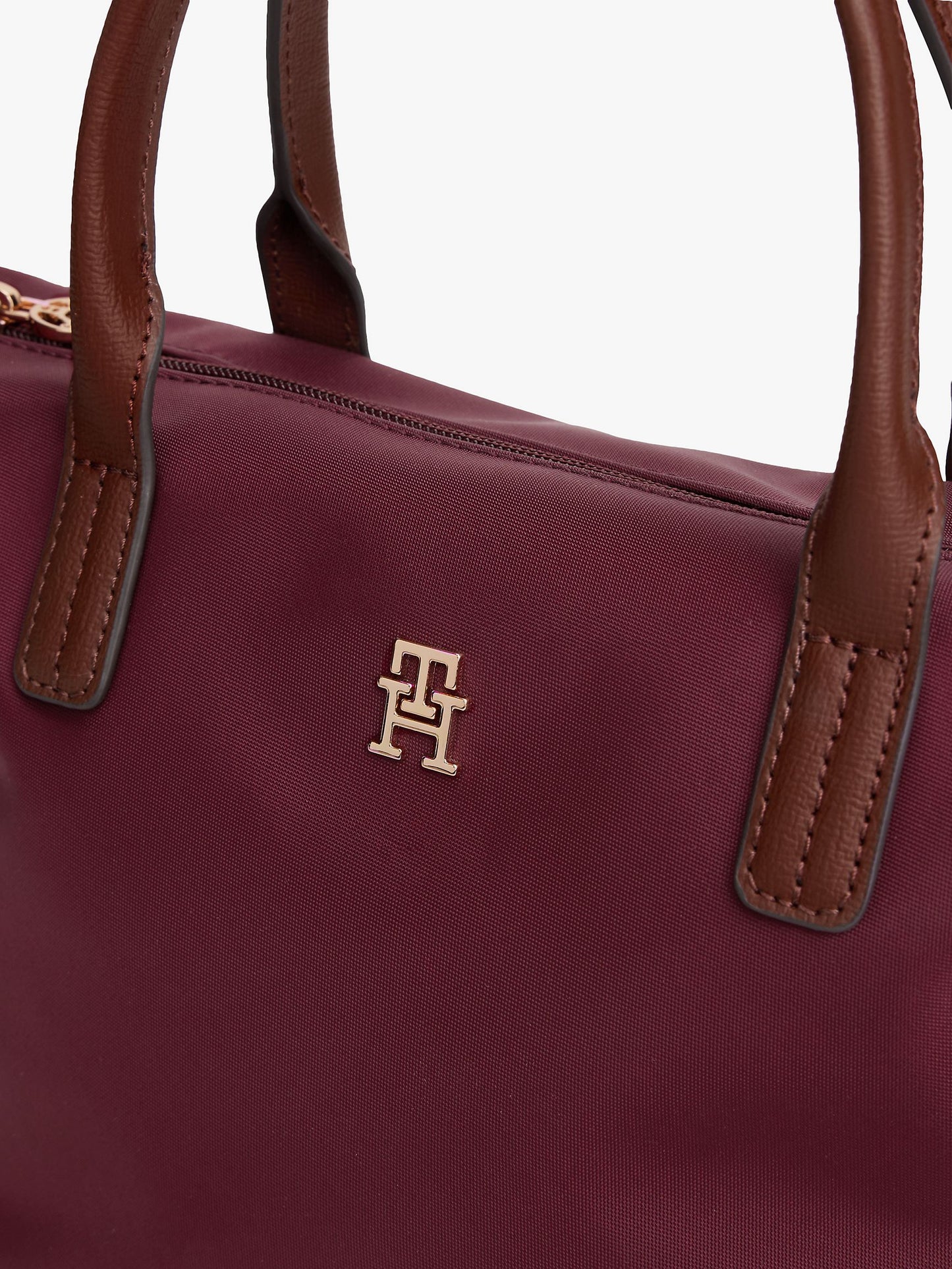 Monogram Mini Tote Bag (Deep Rouge)
