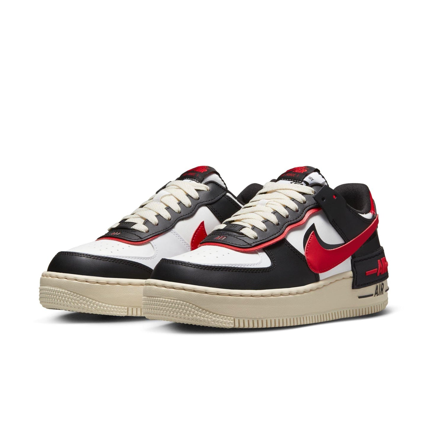 Air Force 1 Shadow (Summit White/University Red/Black)