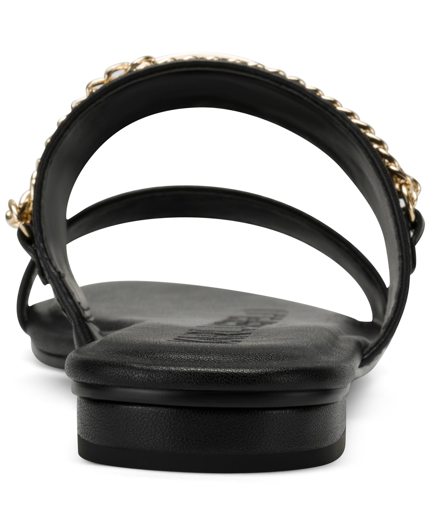 Canne Double Band Flat Sandal (Black)