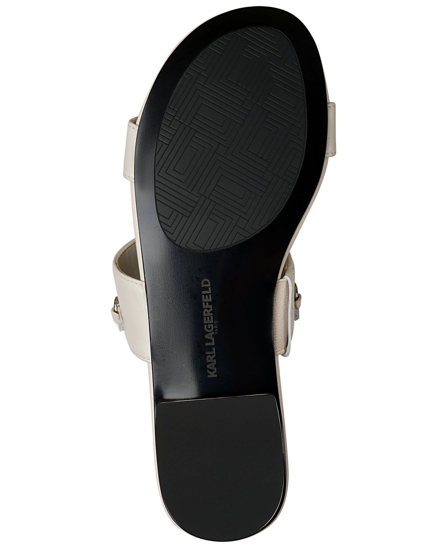 Canne Double Band Flat Sandal (White)