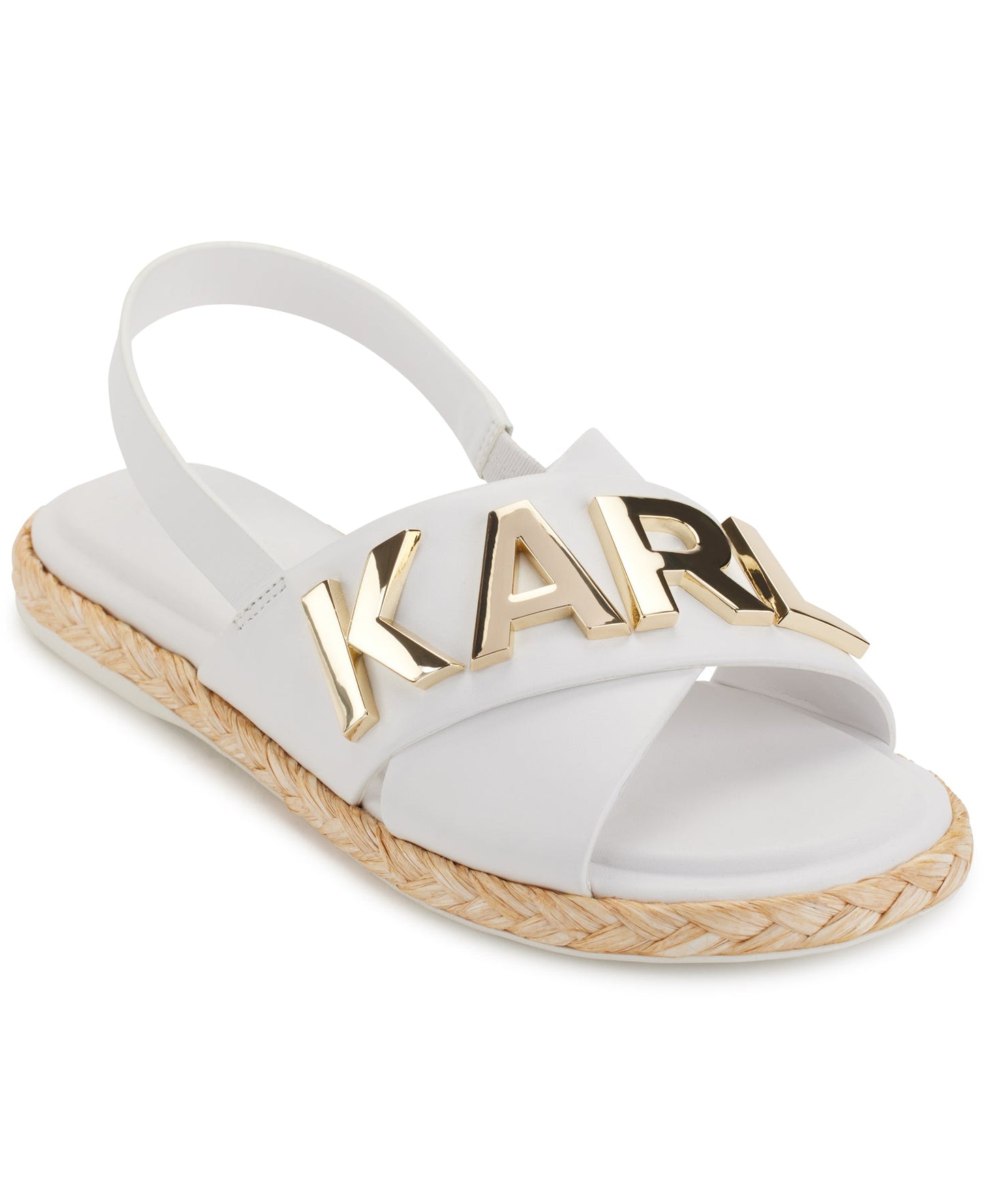 Charla Slingback Espadrille (White)