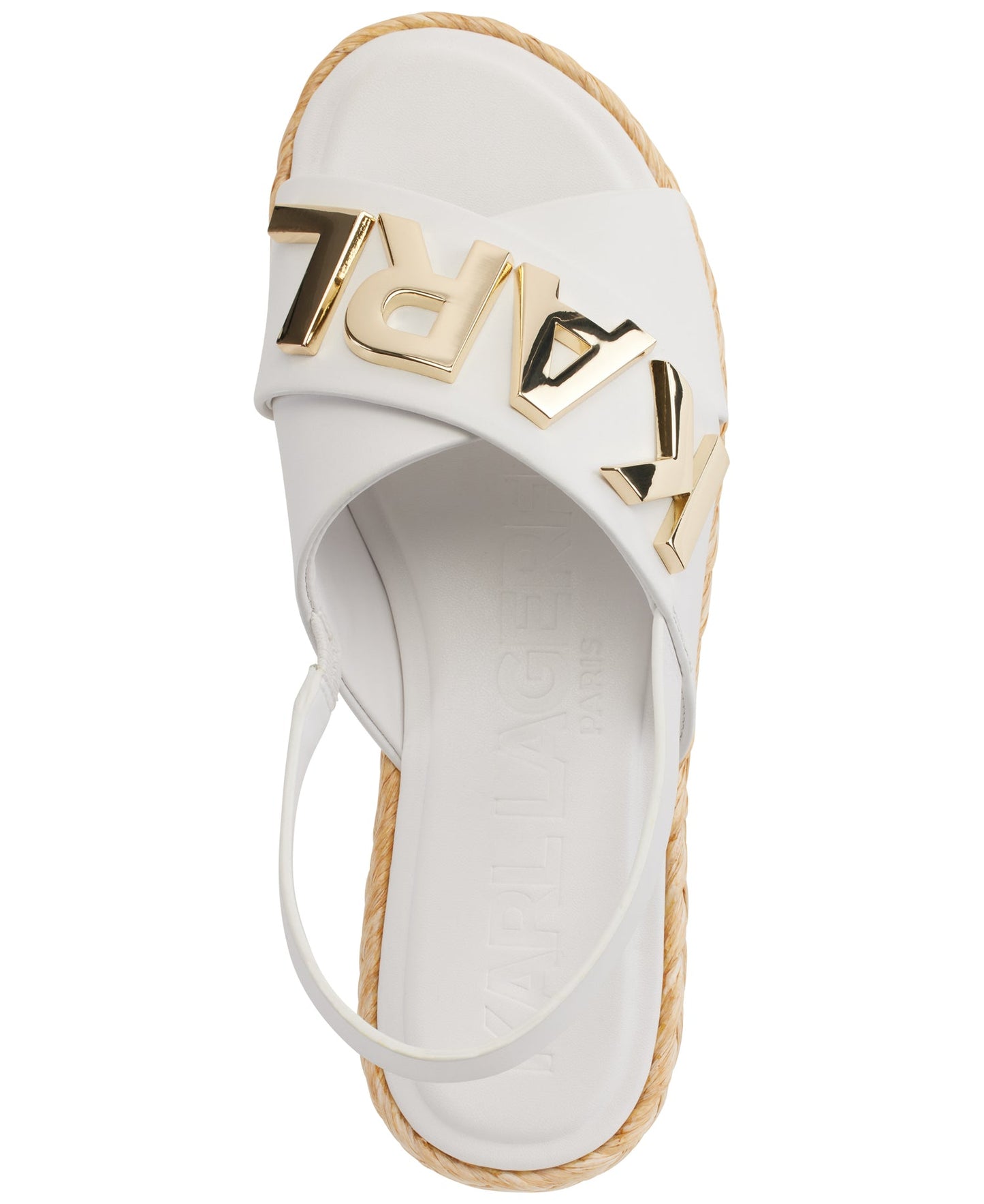 Charla Slingback Espadrille (White)