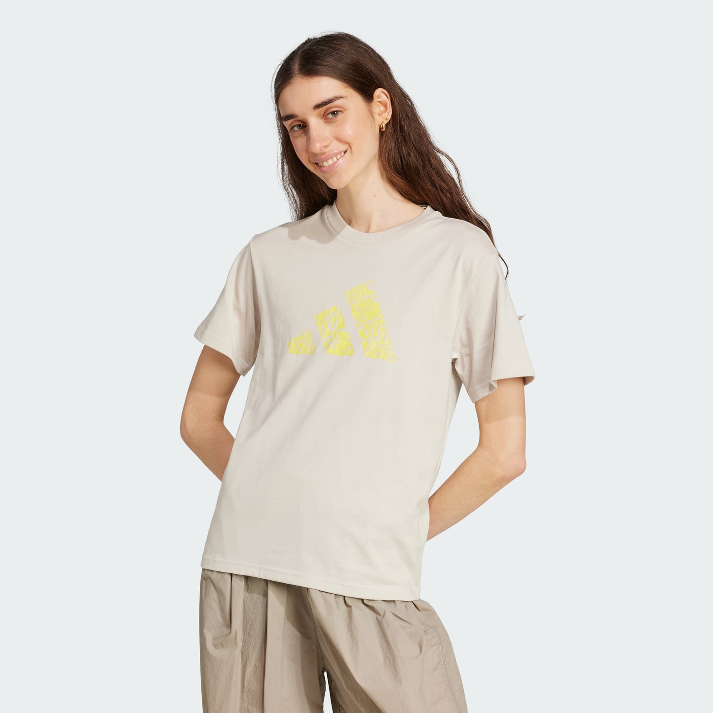 Camo Graphic Tee (Beige)