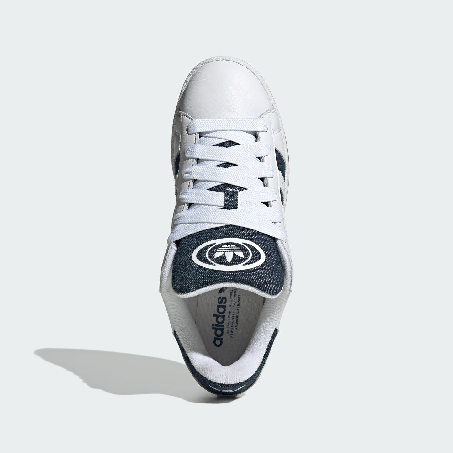 Campus 00s Shoes (White / Denim)