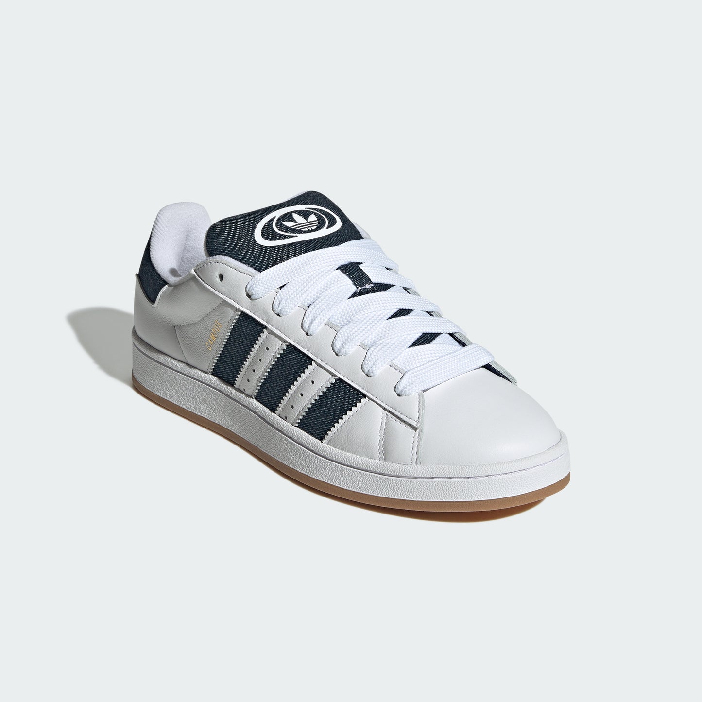 Campus 00s Shoes (White / Denim)