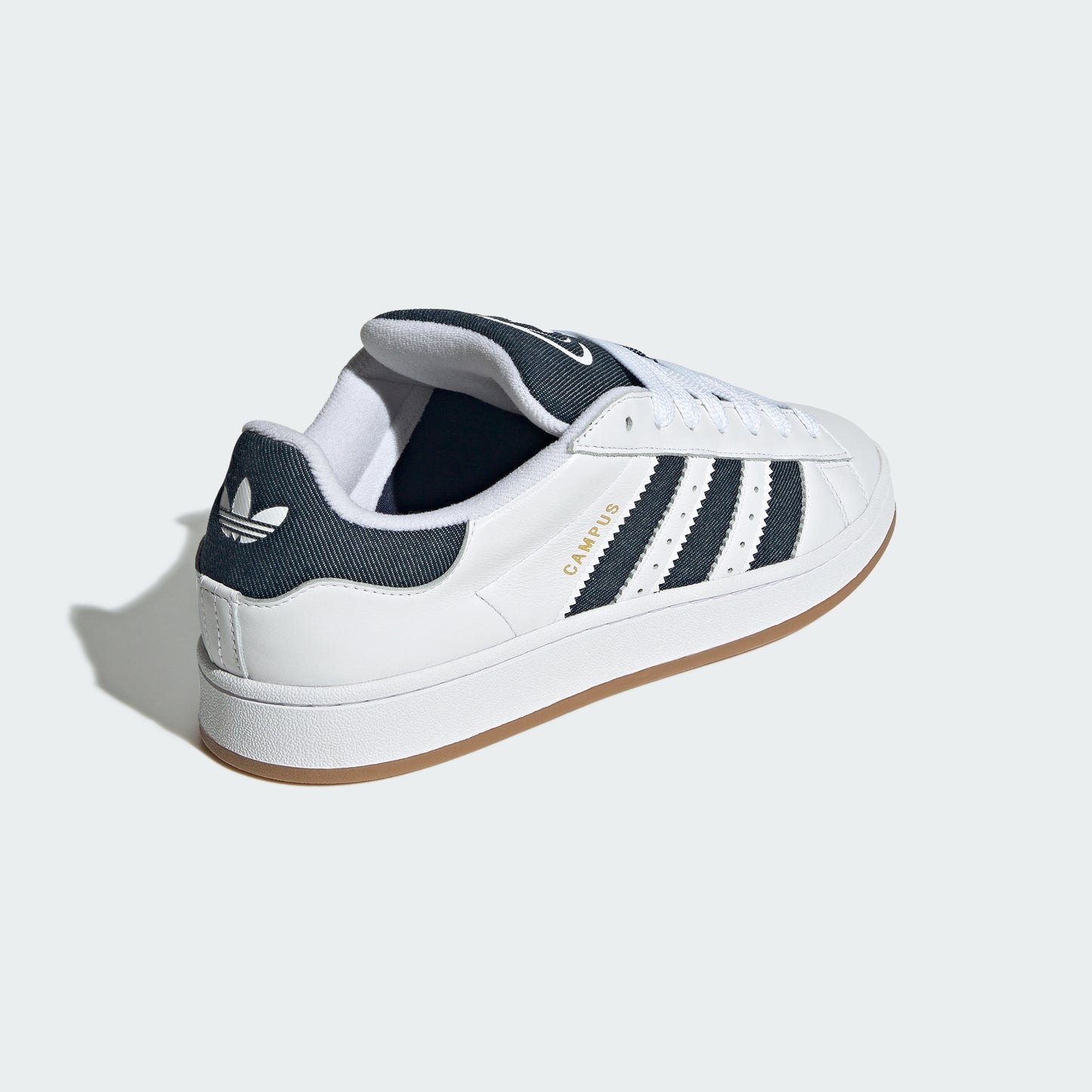 Campus 00s Shoes (White / Denim)