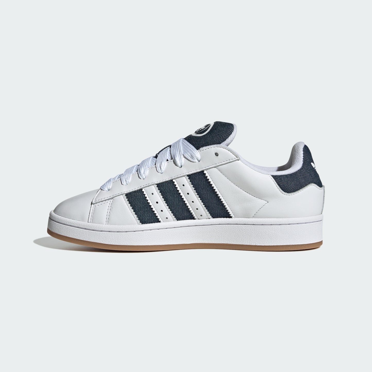 Campus 00s Shoes (White / Denim)