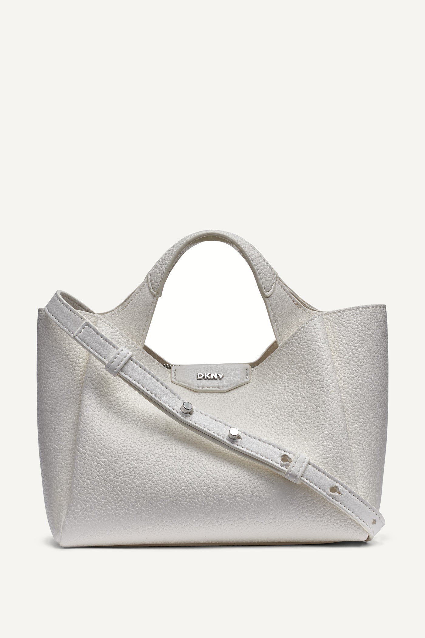 Willa Mini Satchel Bag (White)
