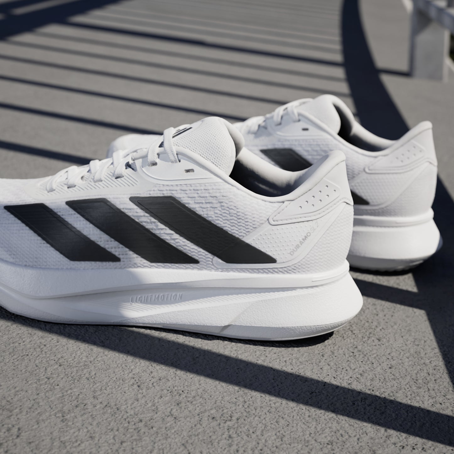 Duramo SL 2 Running Shoes (White / Black)