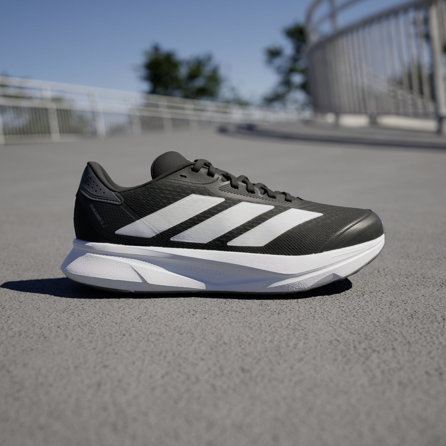 Duramo SL 2 Wide Running Shoes (Black / White)