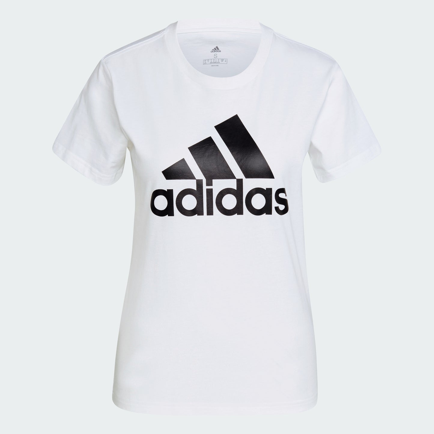 Essentials Logo Tee (White / Black)