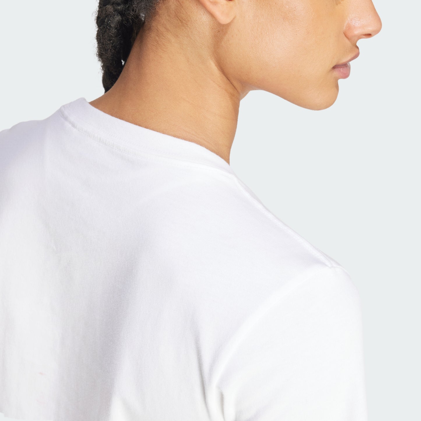Essentials Logo Tee (White / Black)