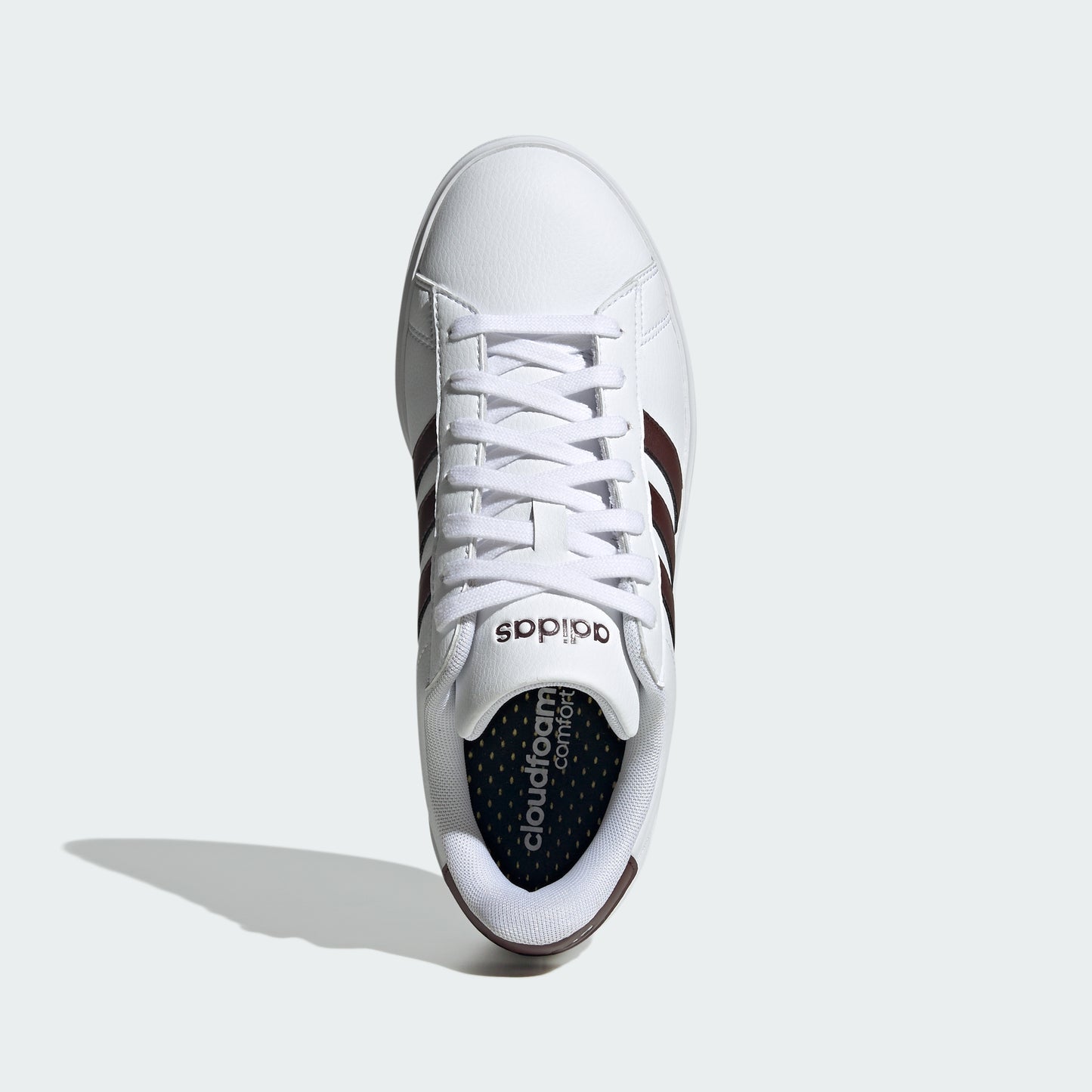 Grand Court 2.0 Shoes (White / Brown)