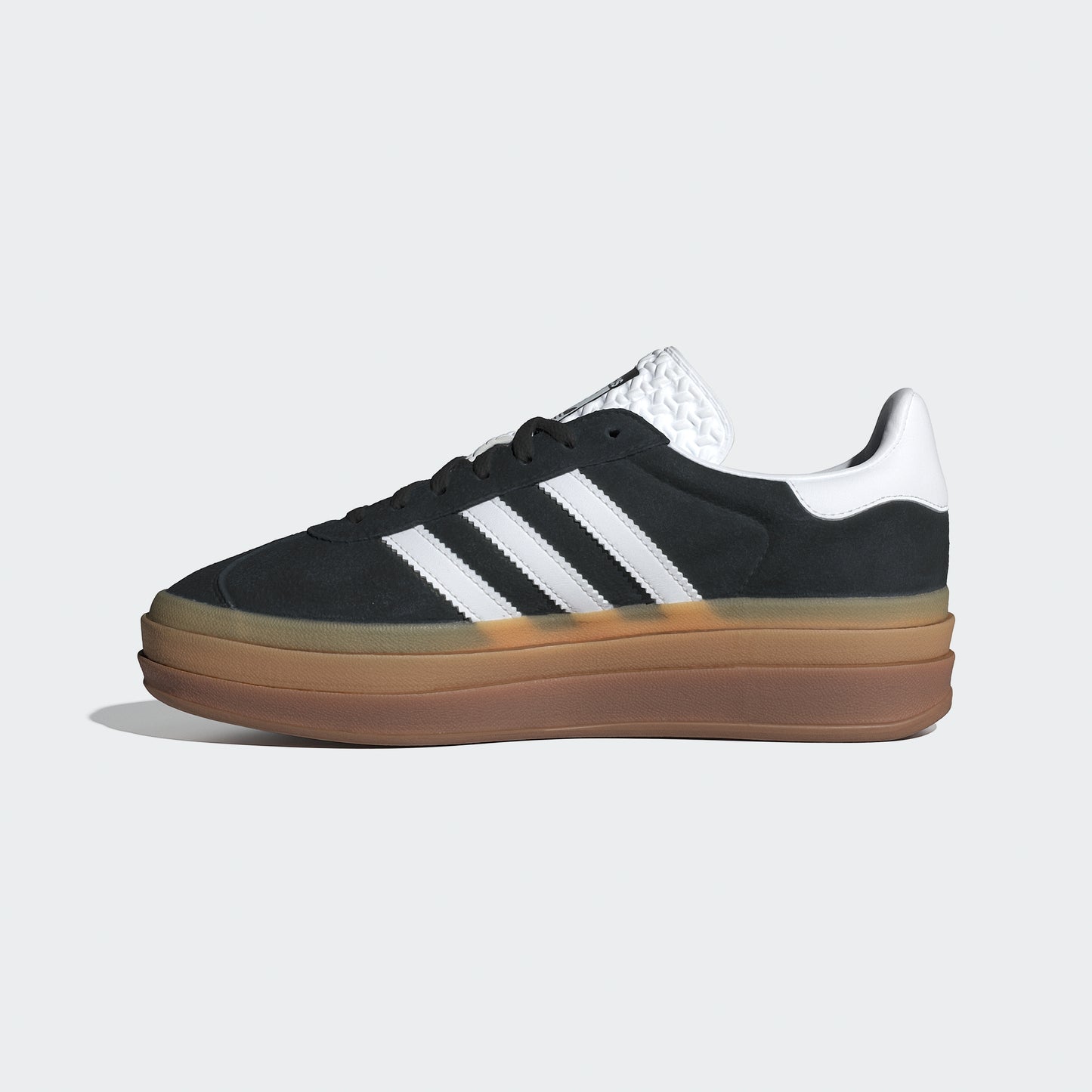Gazelle Bold Shoes (Core Black / Cloud White / Cloud White)