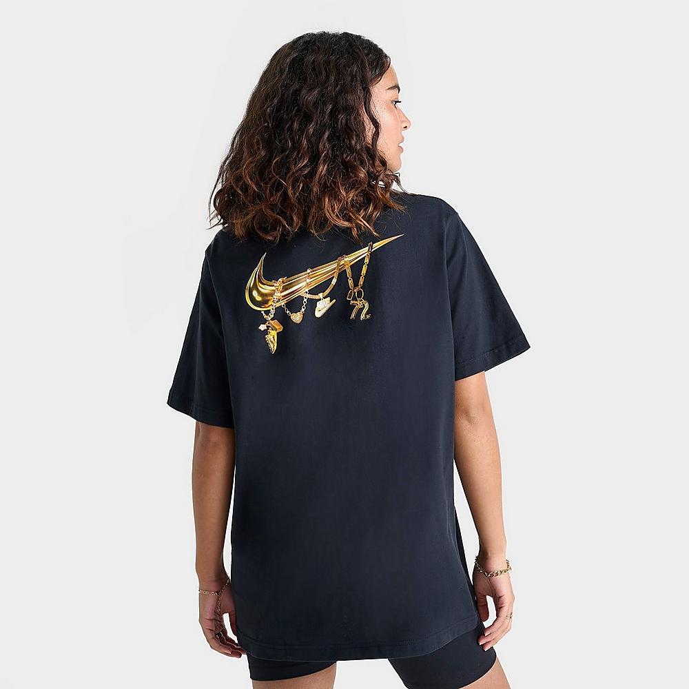 Charm Short-Sleeve Graphic T-Shirt (Black)