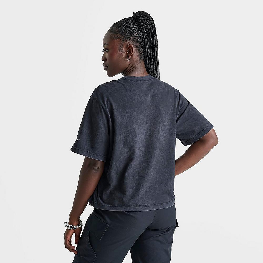 Boxy Wash T-Shirt (Black / Photon Dust)