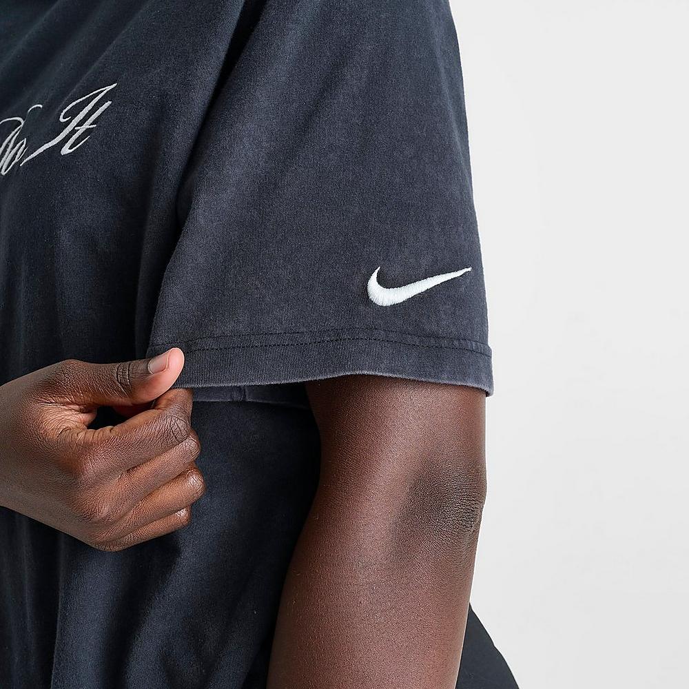Boxy Wash T-Shirt (Black / Photon Dust)